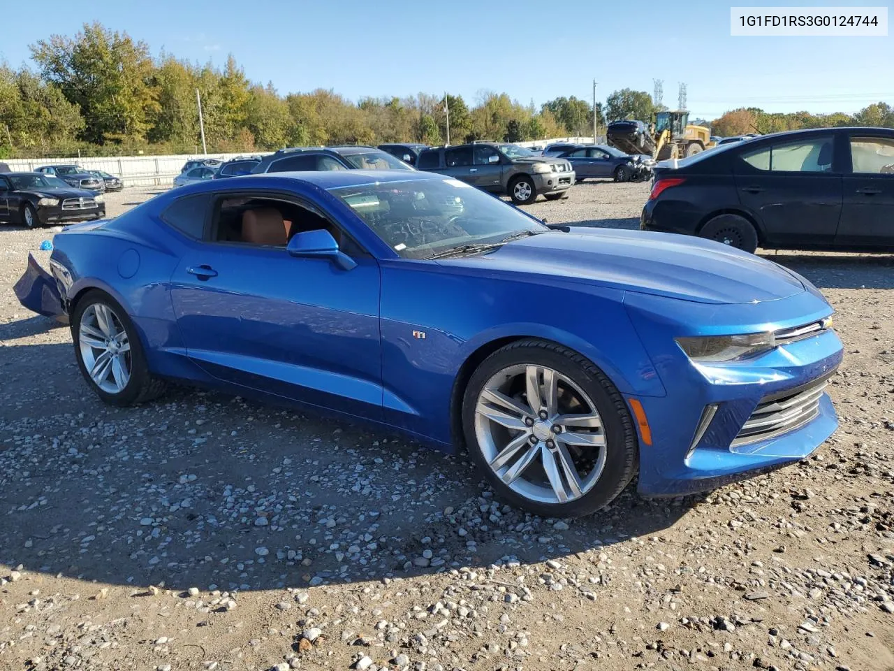 2016 Chevrolet Camaro Lt VIN: 1G1FD1RS3G0124744 Lot: 80205074