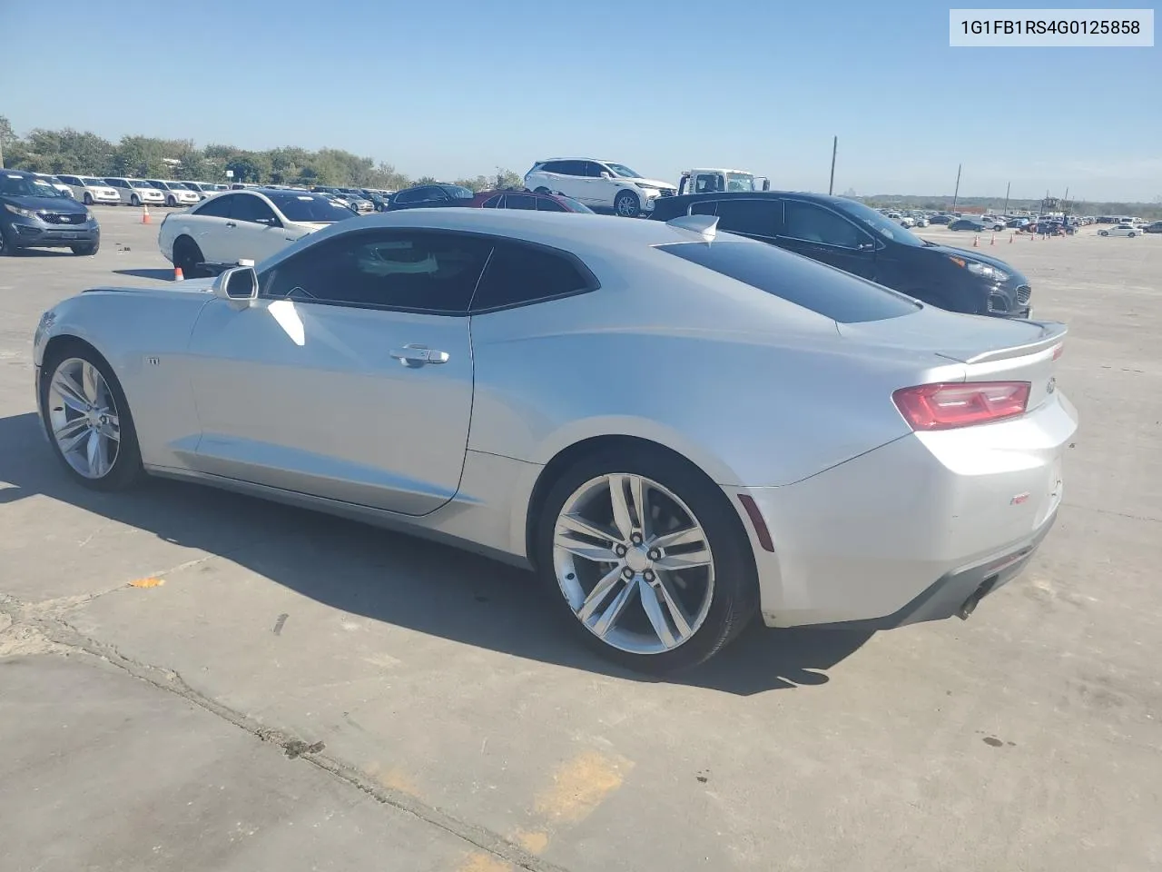 2016 Chevrolet Camaro Lt VIN: 1G1FB1RS4G0125858 Lot: 80640544