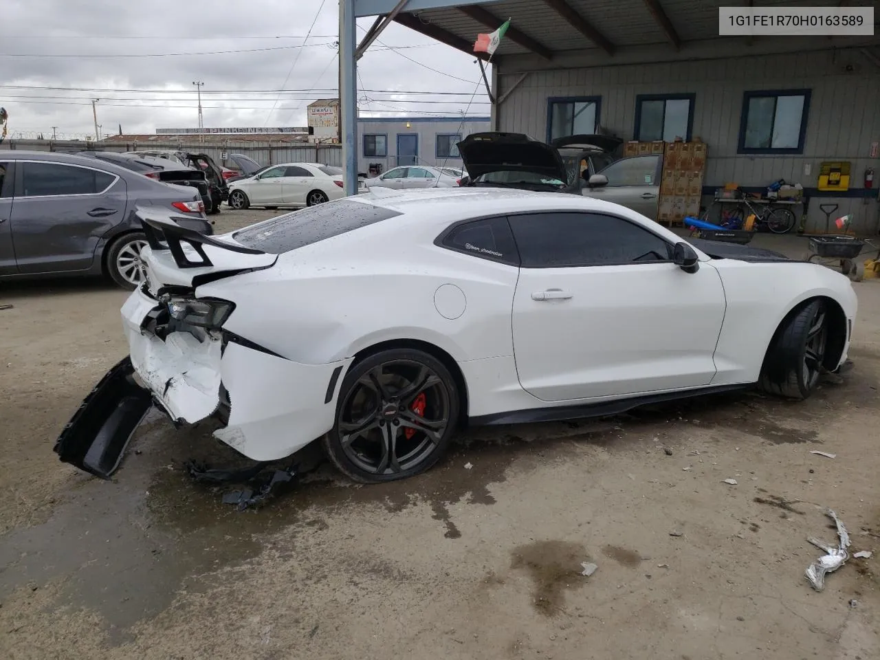 2017 Chevrolet Camaro Ss VIN: 1G1FE1R70H0163589 Lot: 52279624