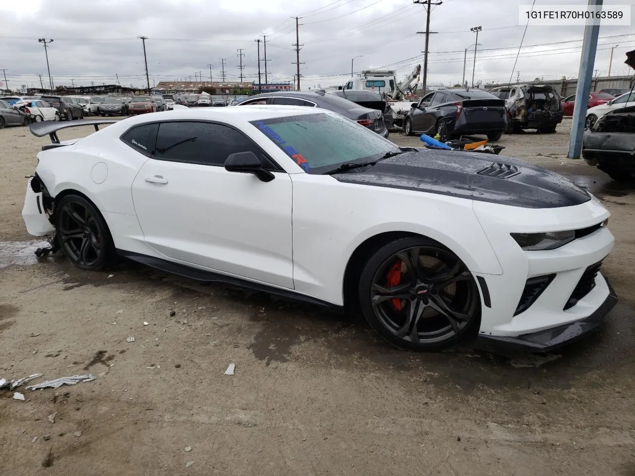 2017 Chevrolet Camaro Ss VIN: 1G1FE1R70H0163589 Lot: 52279624