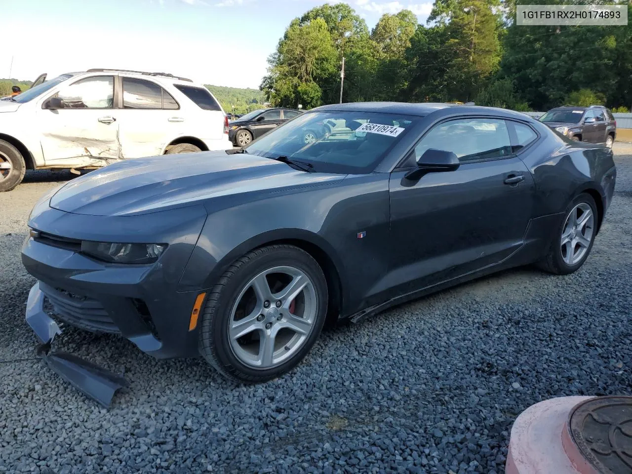 1G1FB1RX2H0174893 2017 Chevrolet Camaro Lt