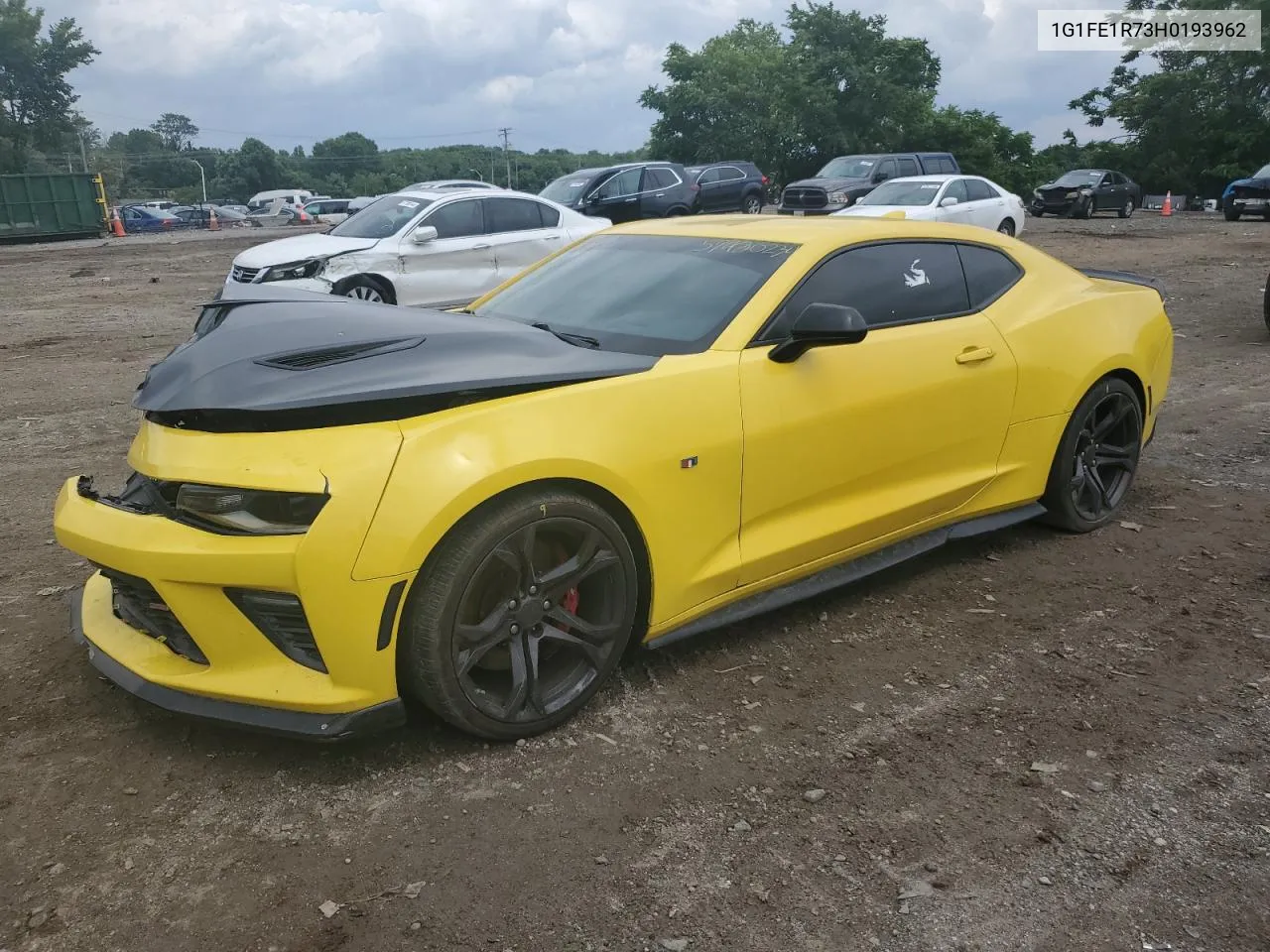 1G1FE1R73H0193962 2017 Chevrolet Camaro Ss