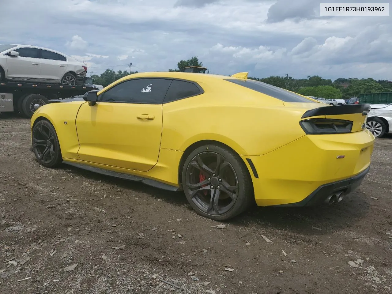 2017 Chevrolet Camaro Ss VIN: 1G1FE1R73H0193962 Lot: 57480234