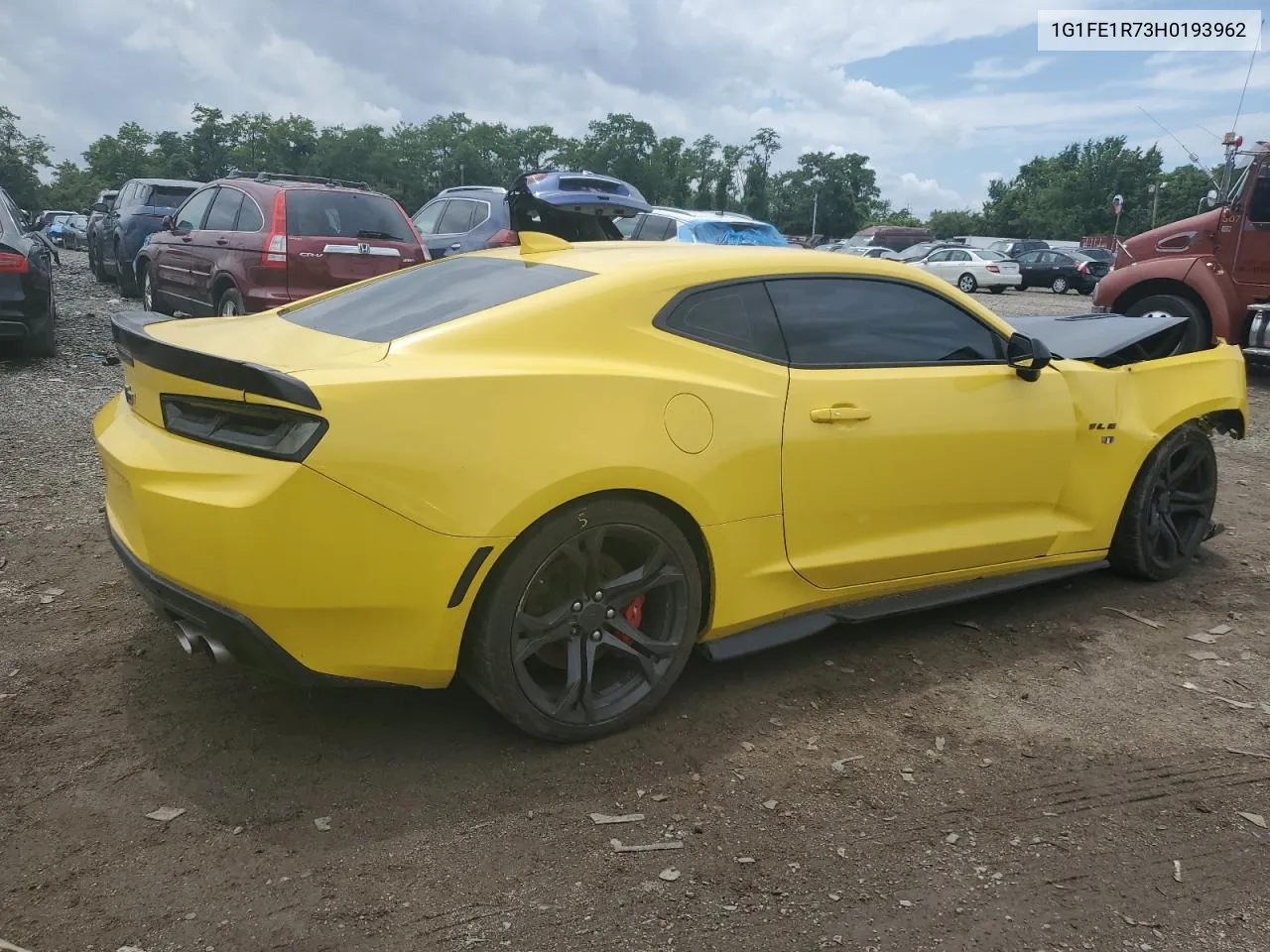 2017 Chevrolet Camaro Ss VIN: 1G1FE1R73H0193962 Lot: 57480234