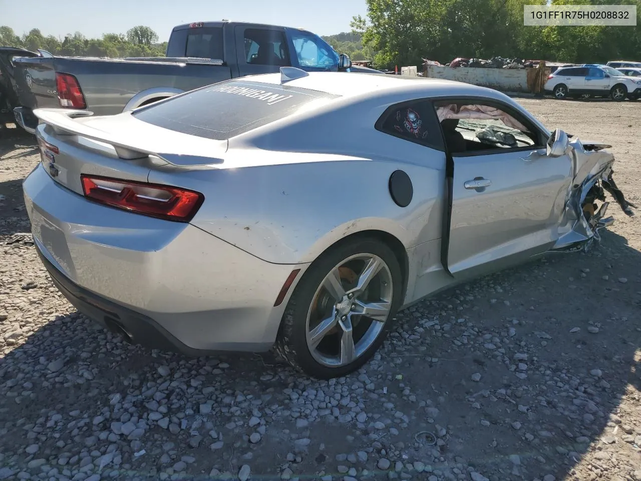 2017 Chevrolet Camaro Ss VIN: 1G1FF1R75H0208832 Lot: 57897544