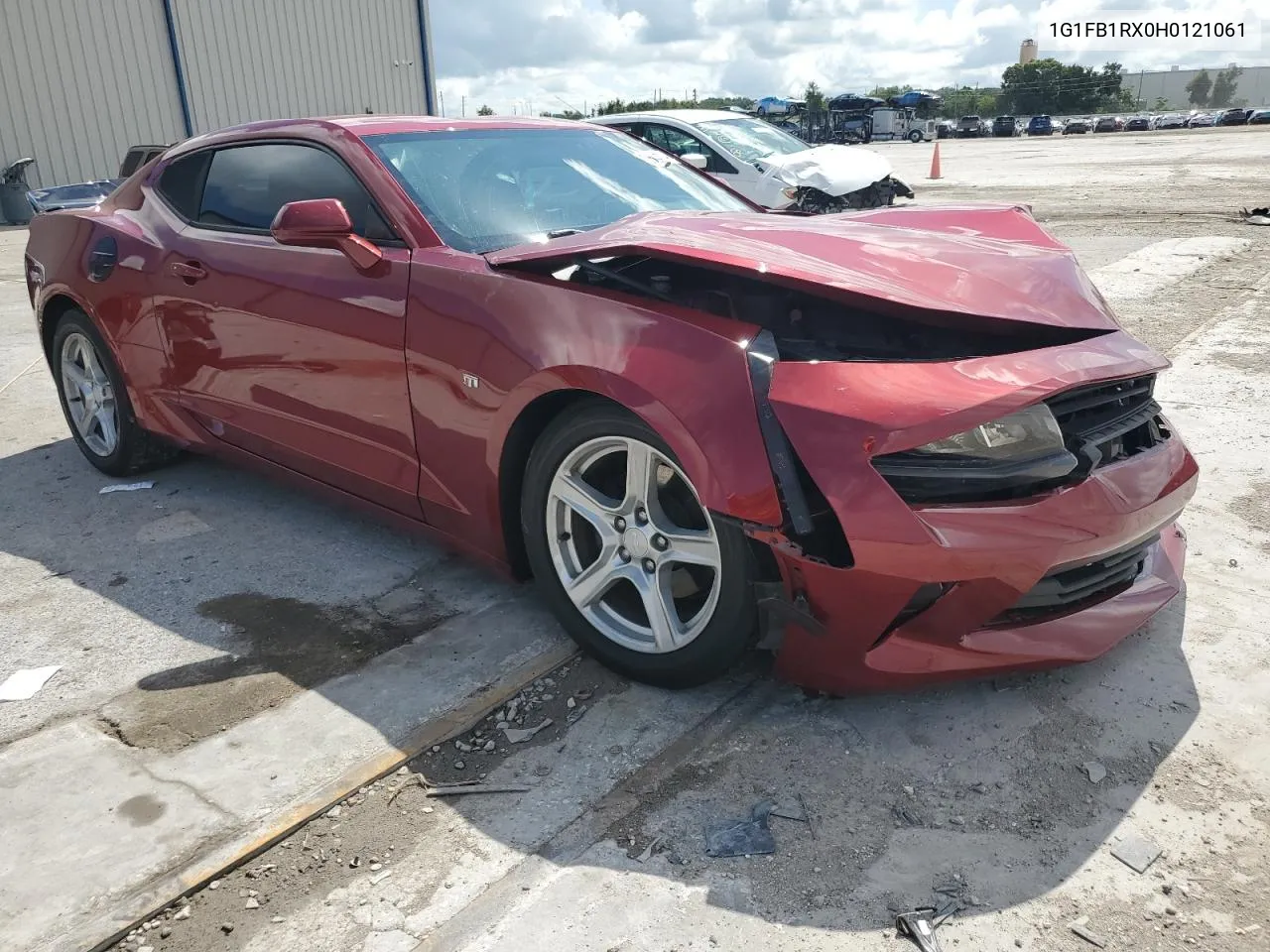 2017 Chevrolet Camaro Lt VIN: 1G1FB1RX0H0121061 Lot: 58884234