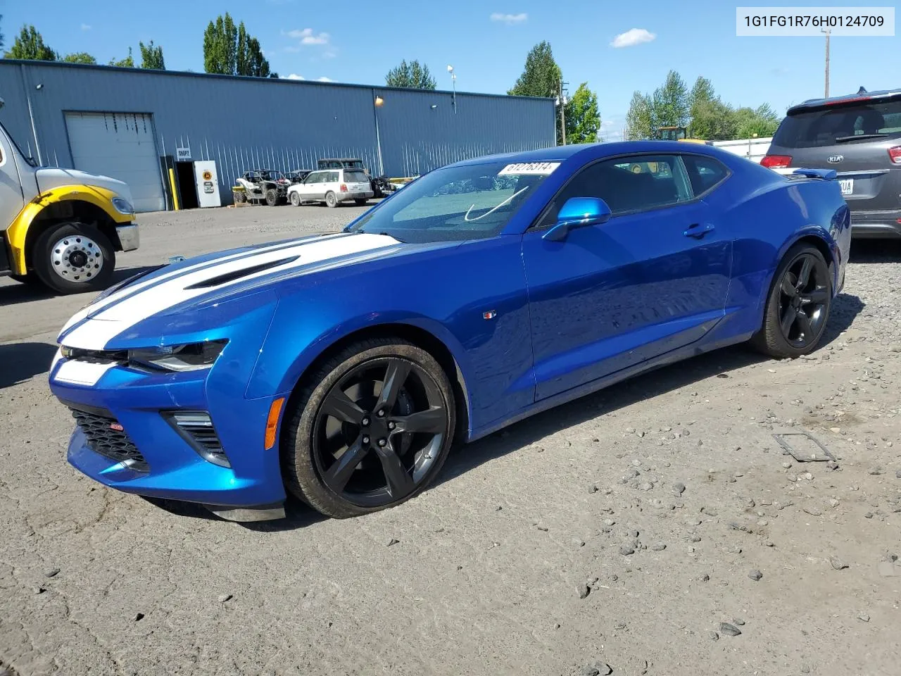 2017 Chevrolet Camaro Ss VIN: 1G1FG1R76H0124709 Lot: 61276314