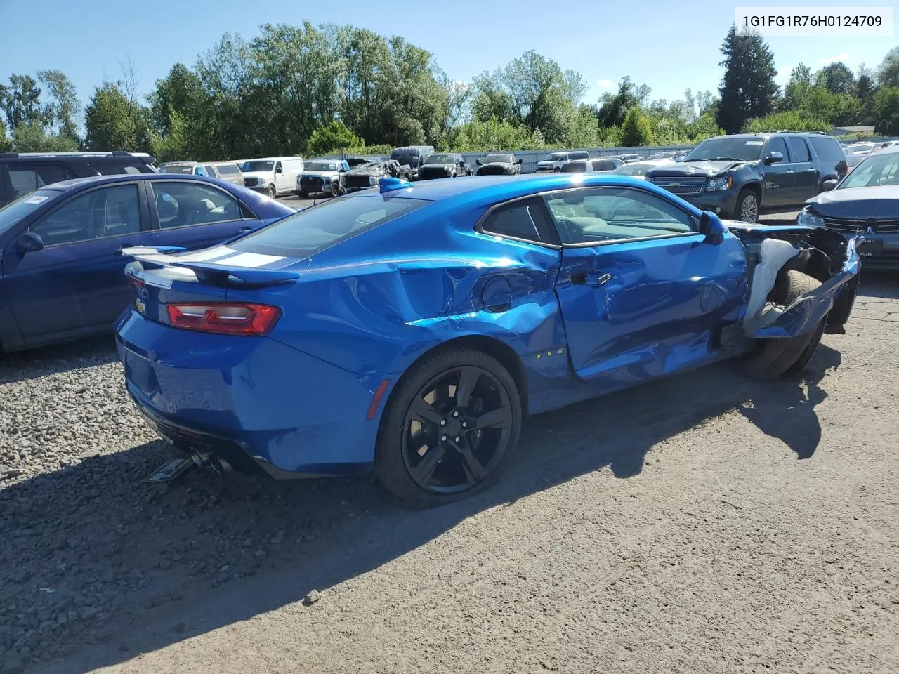 2017 Chevrolet Camaro Ss VIN: 1G1FG1R76H0124709 Lot: 61276314