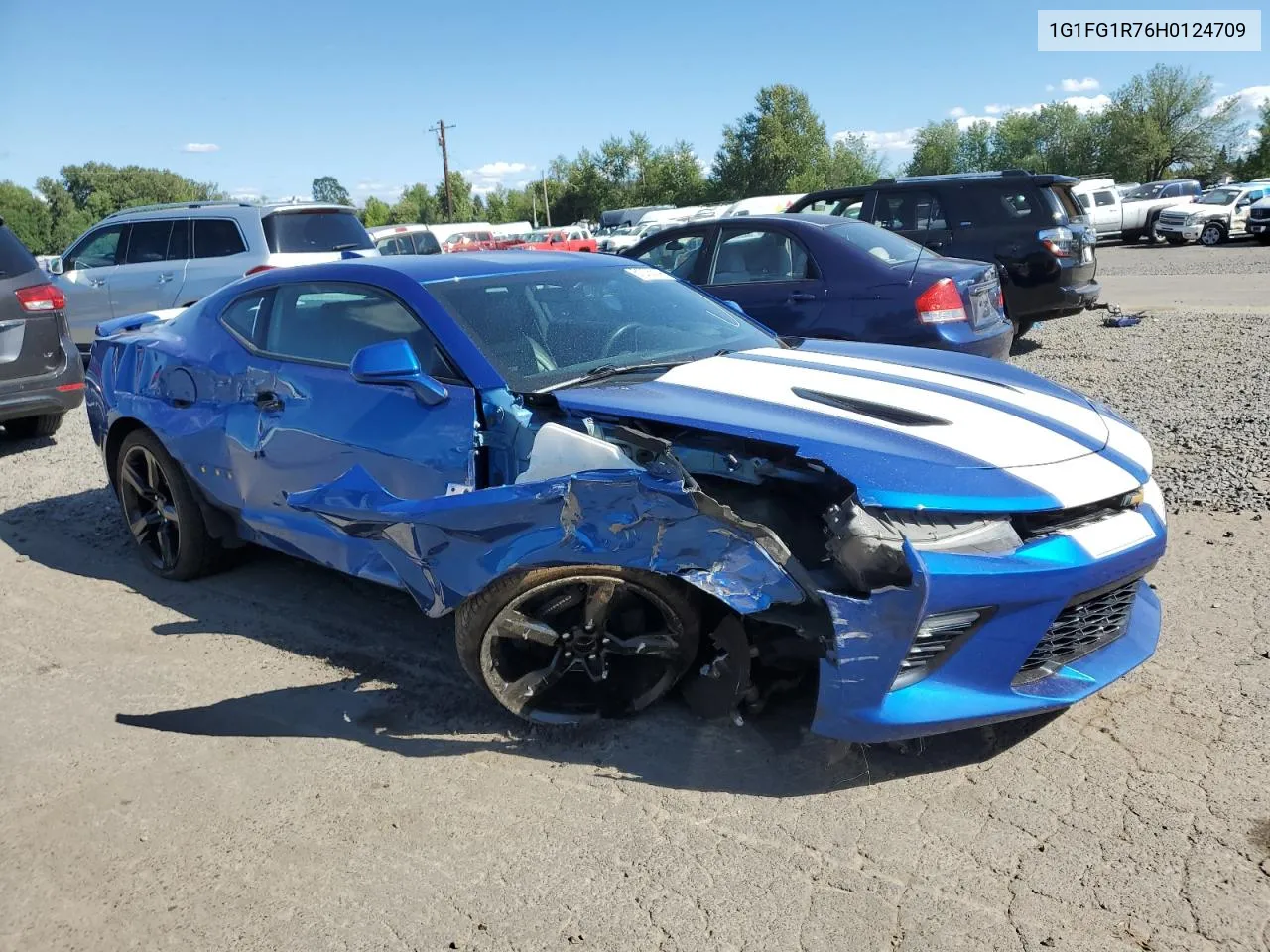 2017 Chevrolet Camaro Ss VIN: 1G1FG1R76H0124709 Lot: 61276314