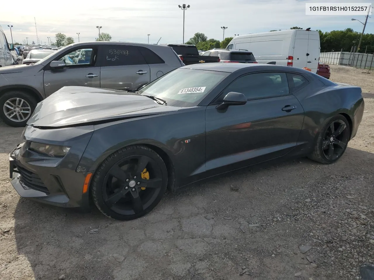 2017 Chevrolet Camaro Lt VIN: 1G1FB1RS1H0152257 Lot: 61348354