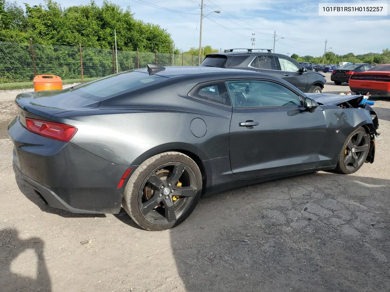 2017 Chevrolet Camaro Lt VIN: 1G1FB1RS1H0152257 Lot: 61348354