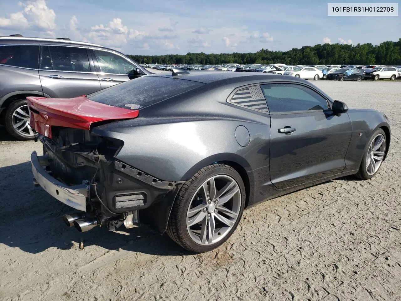 2017 Chevrolet Camaro Lt VIN: 1G1FB1RS1H0122708 Lot: 61901444