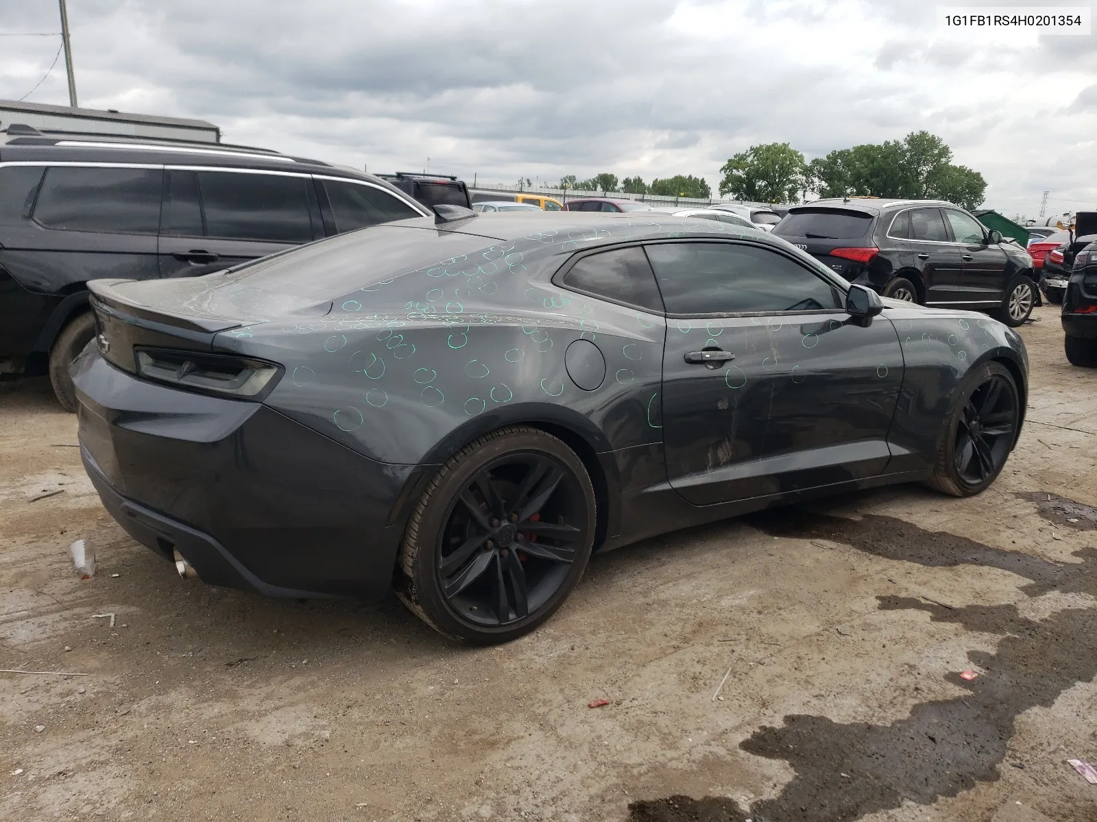 2017 Chevrolet Camaro Lt VIN: 1G1FB1RS4H0201354 Lot: 62642514