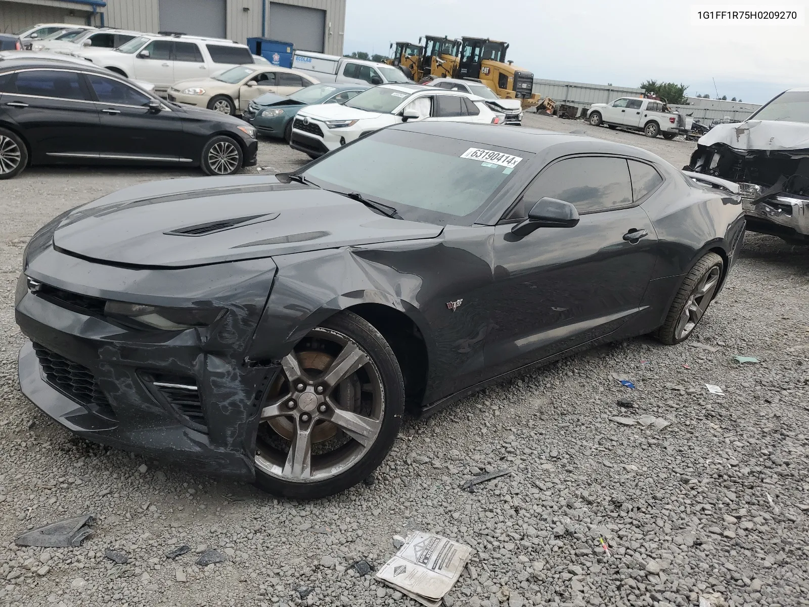 2017 Chevrolet Camaro Ss VIN: 1G1FF1R75H0209270 Lot: 63190414