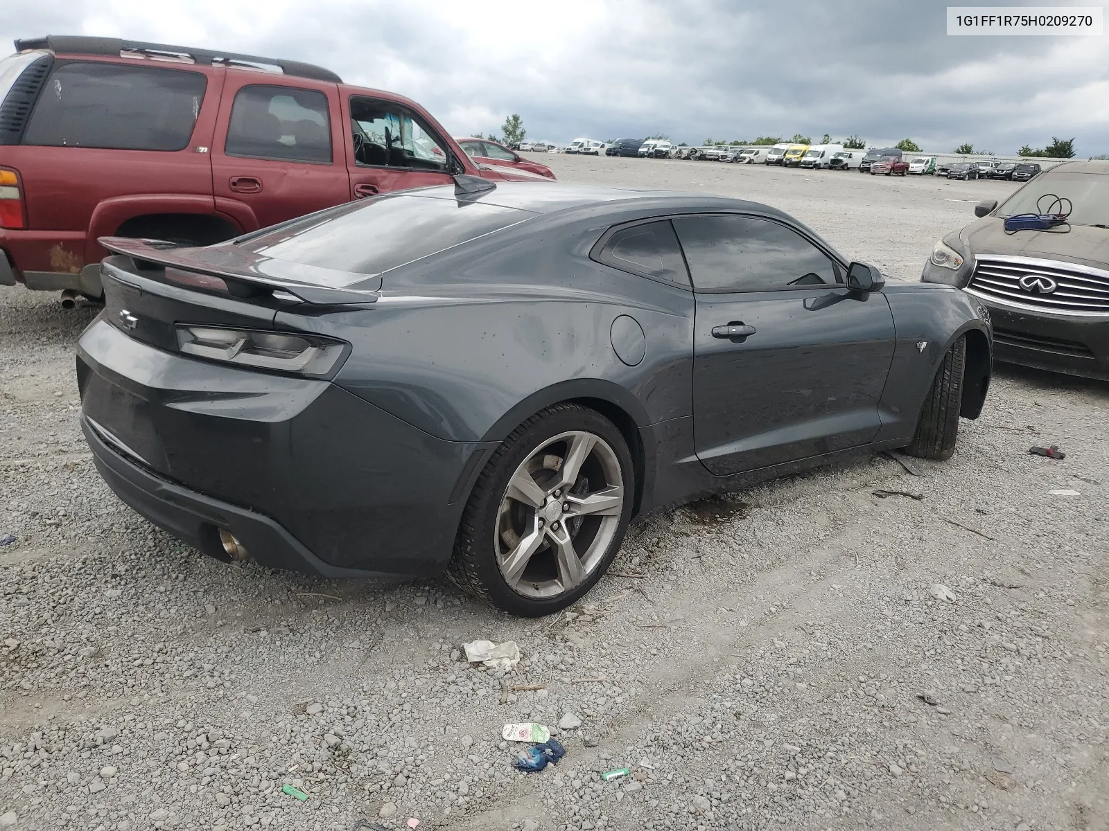 2017 Chevrolet Camaro Ss VIN: 1G1FF1R75H0209270 Lot: 63190414