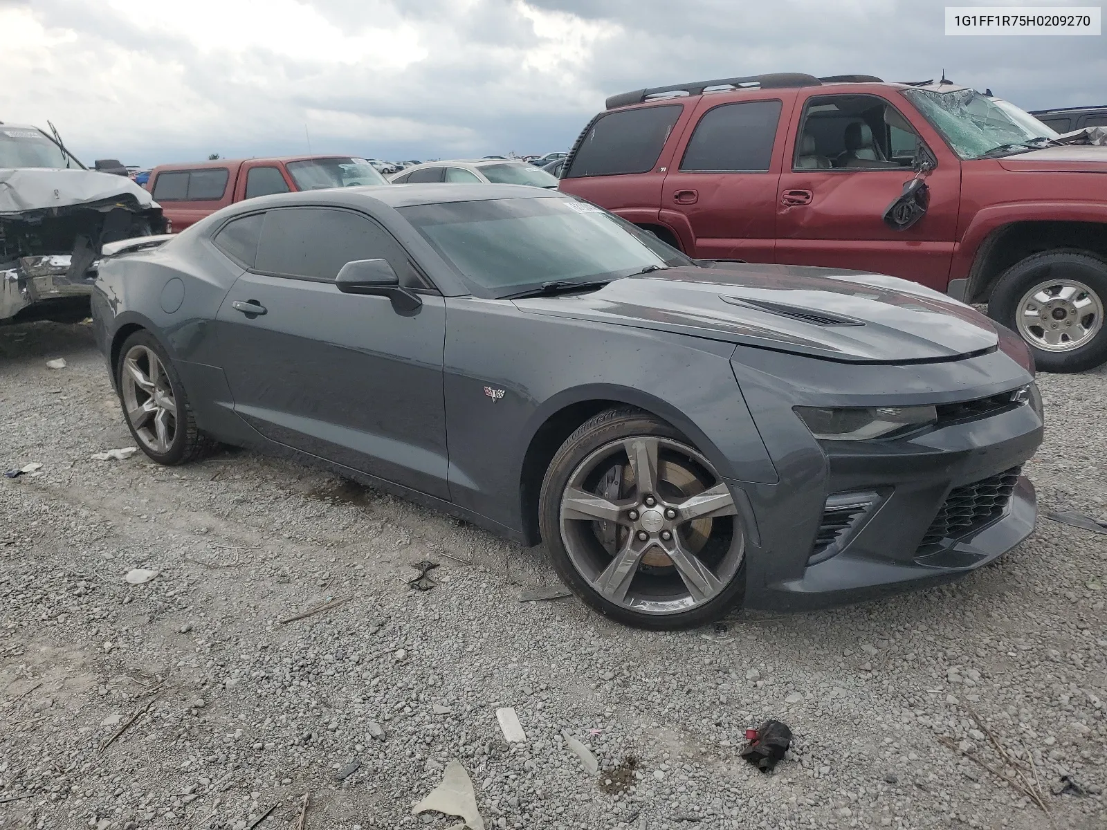 2017 Chevrolet Camaro Ss VIN: 1G1FF1R75H0209270 Lot: 63190414