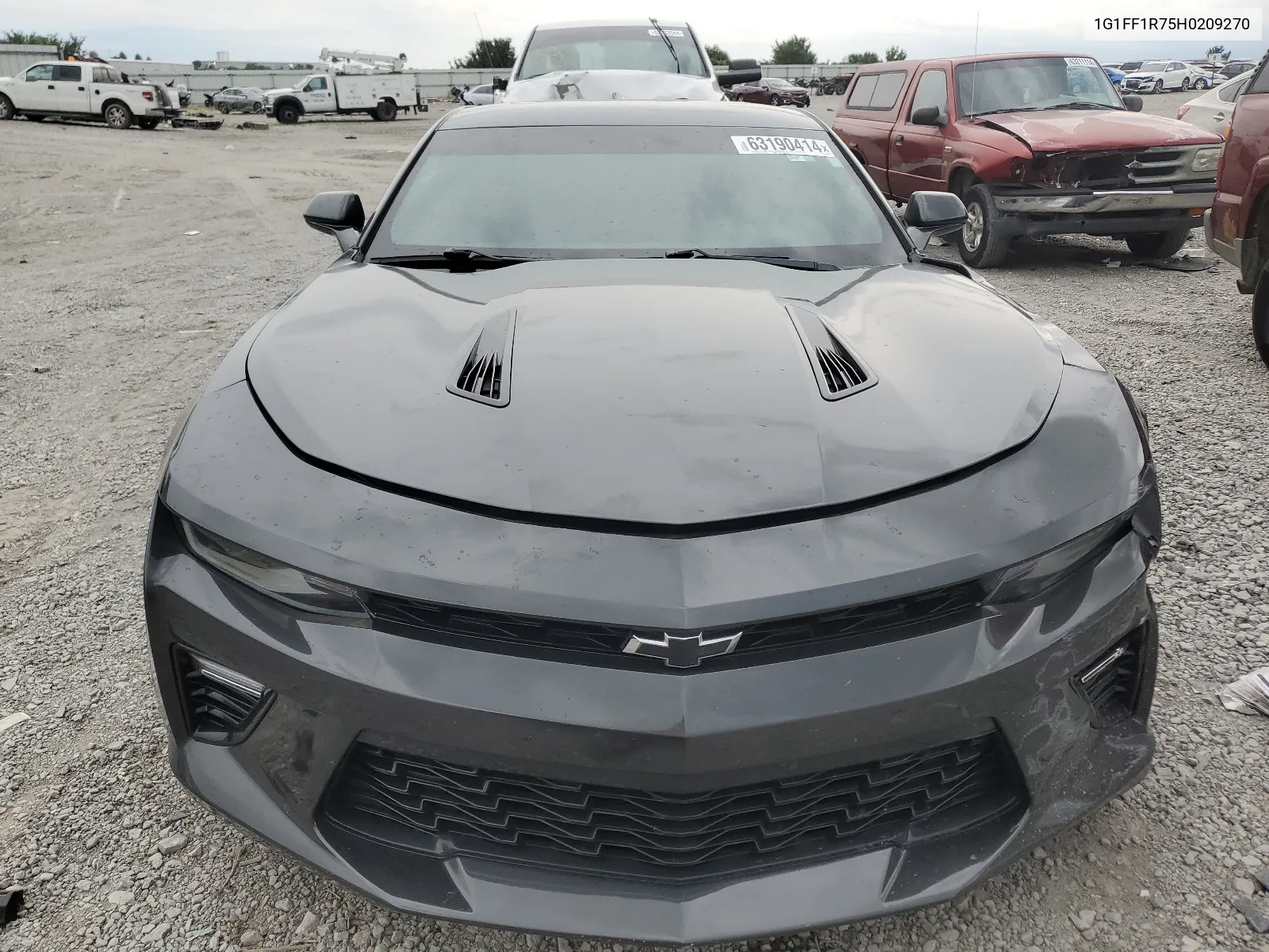 2017 Chevrolet Camaro Ss VIN: 1G1FF1R75H0209270 Lot: 63190414