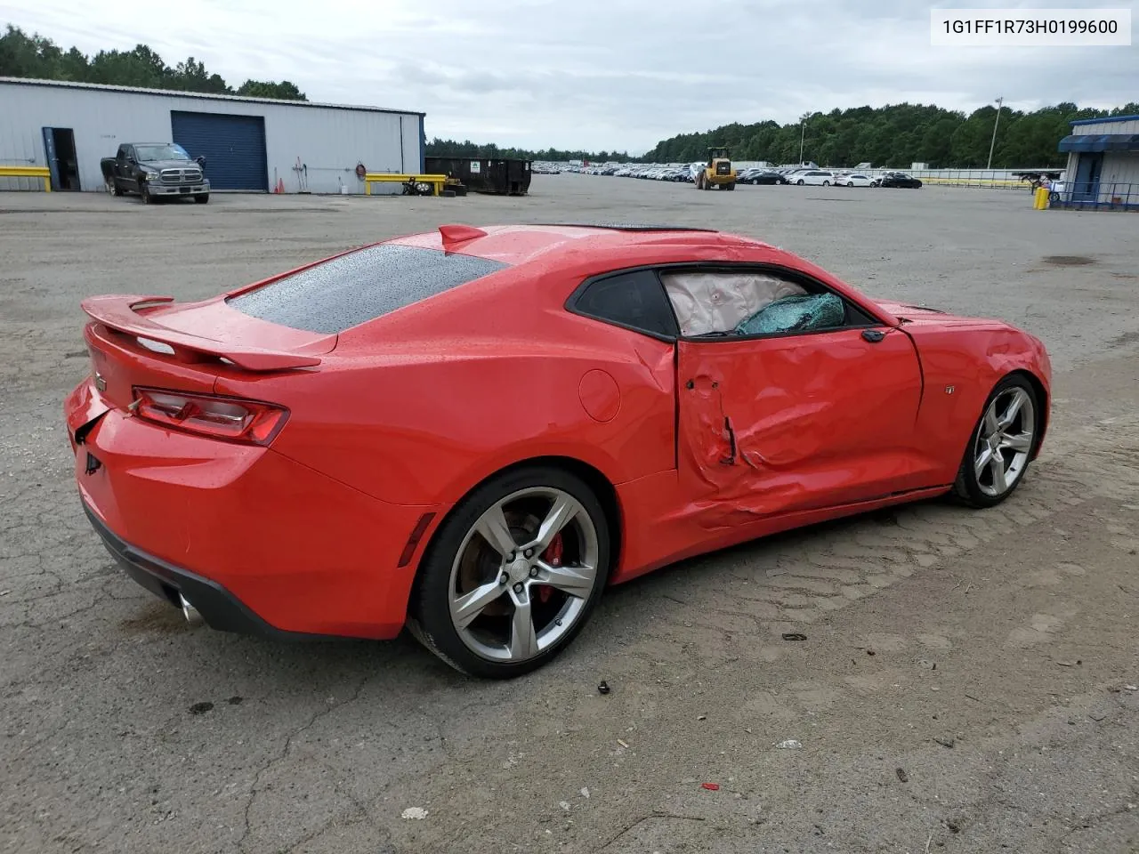 2017 Chevrolet Camaro Ss VIN: 1G1FF1R73H0199600 Lot: 63619734