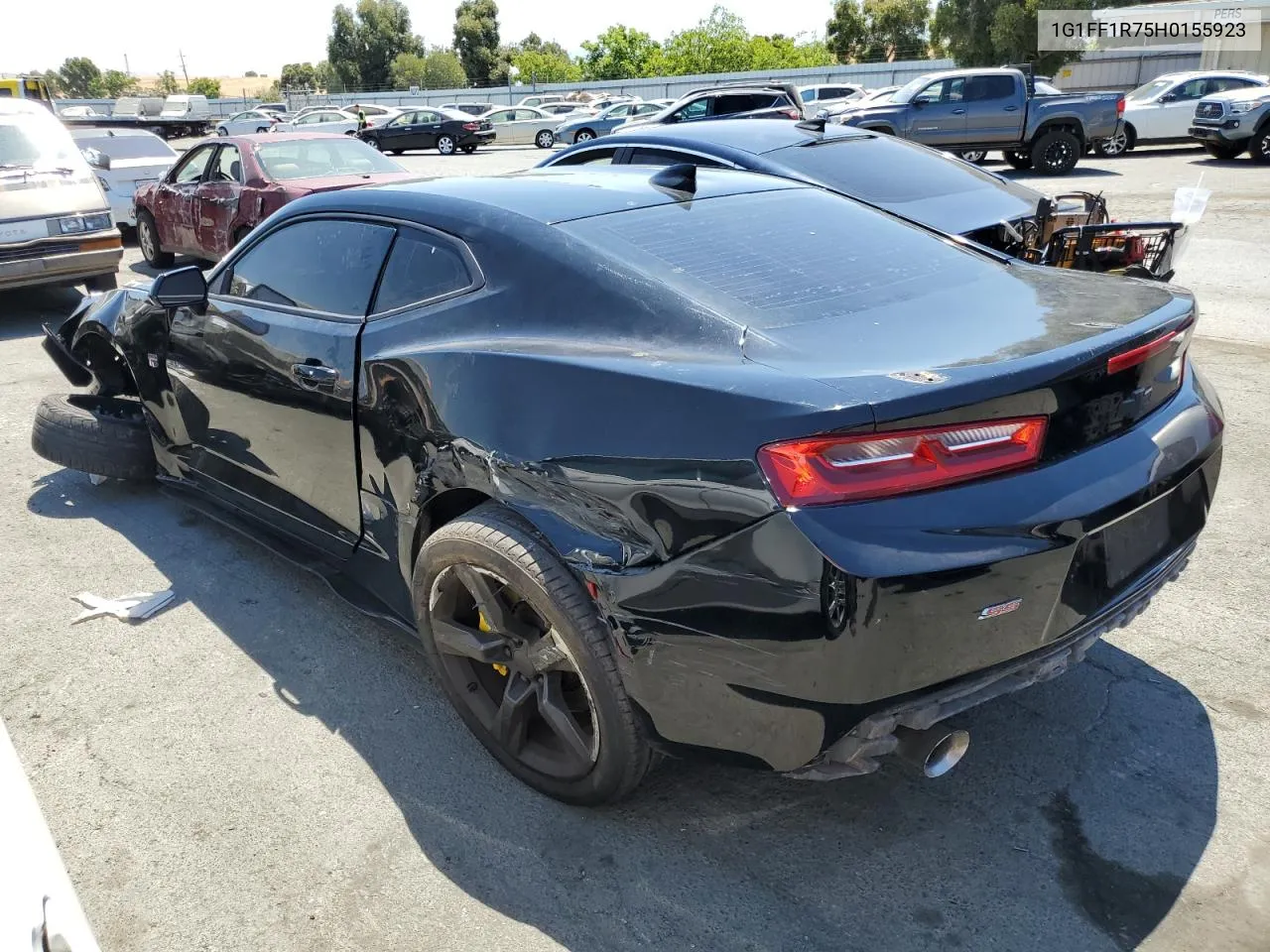 2017 Chevrolet Camaro Ss VIN: 1G1FF1R75H0155923 Lot: 63698044