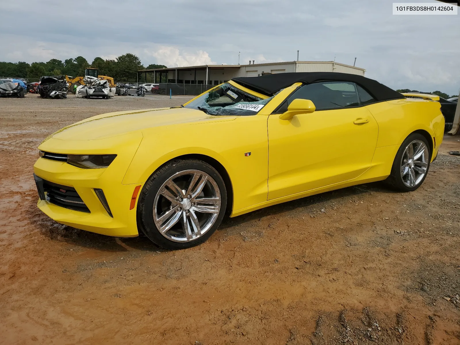 2017 Chevrolet Camaro Lt VIN: 1G1FB3DS8H0142604 Lot: 63956144