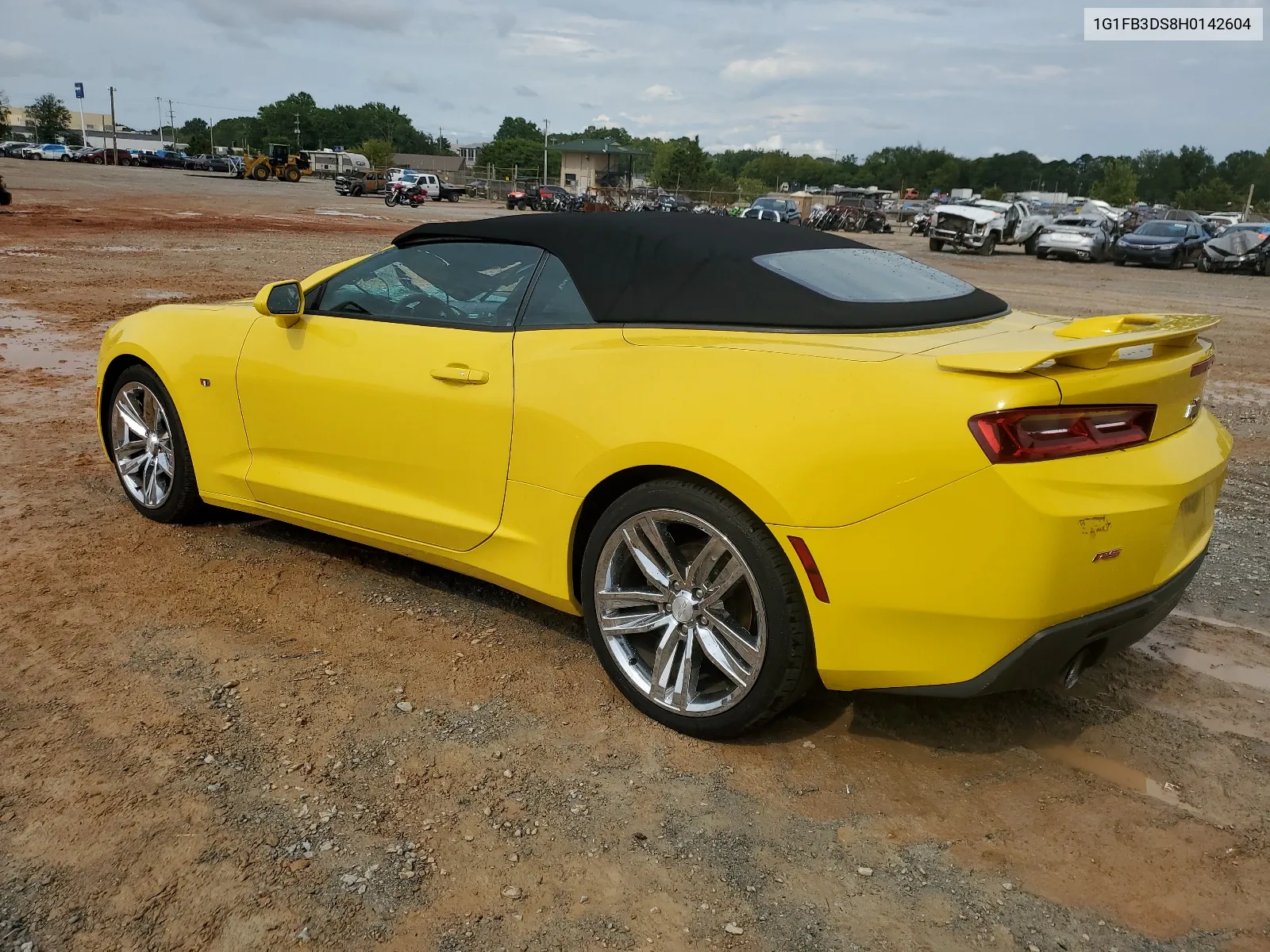 2017 Chevrolet Camaro Lt VIN: 1G1FB3DS8H0142604 Lot: 63956144