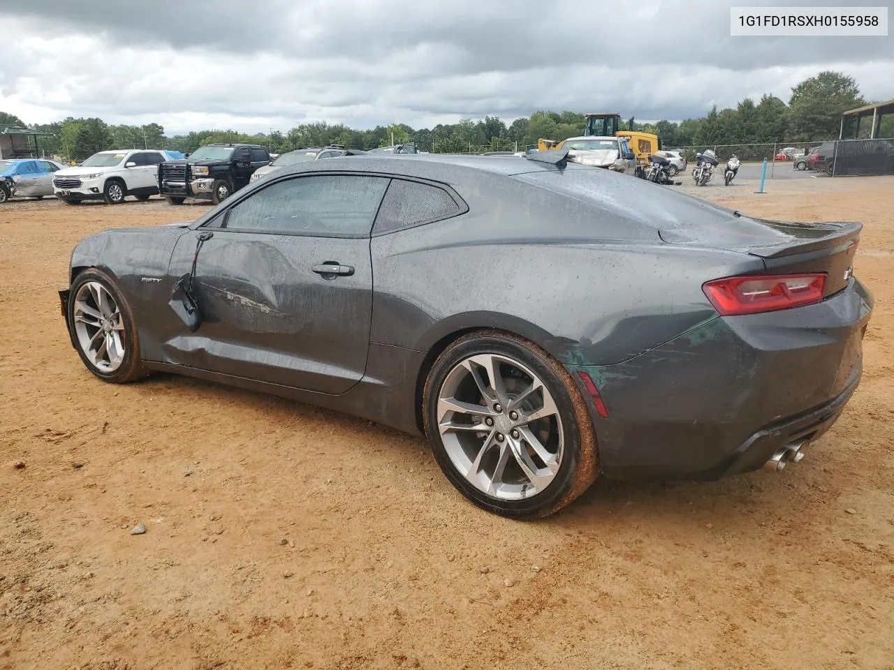 2017 Chevrolet Camaro Lt VIN: 1G1FD1RSXH0155958 Lot: 64515074