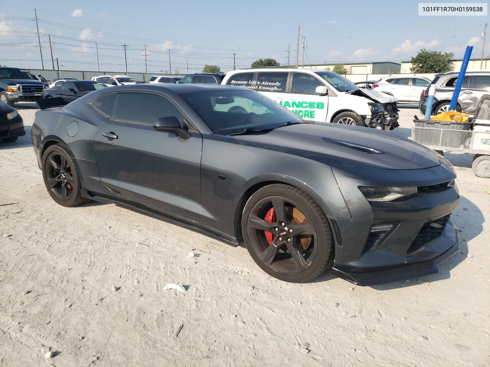 2017 Chevrolet Camaro Ss VIN: 1G1FF1R70H0159538 Lot: 64617104