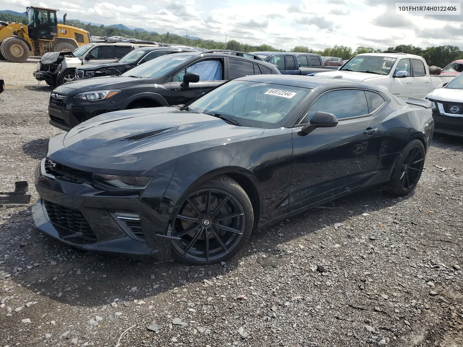 2017 Chevrolet Camaro Ss VIN: 1G1FH1R74H0122406 Lot: 64912244