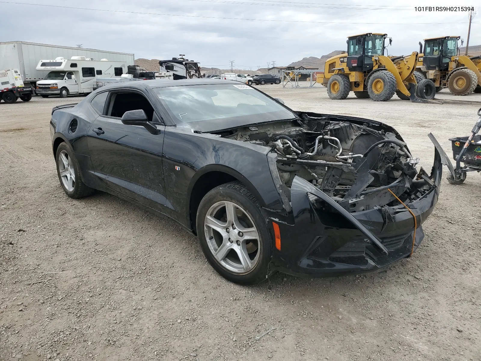 2017 Chevrolet Camaro Lt VIN: 1G1FB1RS9H0215394 Lot: 65948424