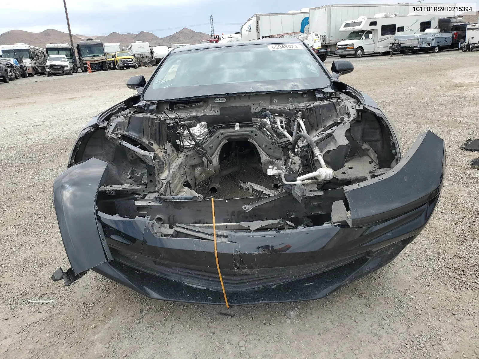 1G1FB1RS9H0215394 2017 Chevrolet Camaro Lt