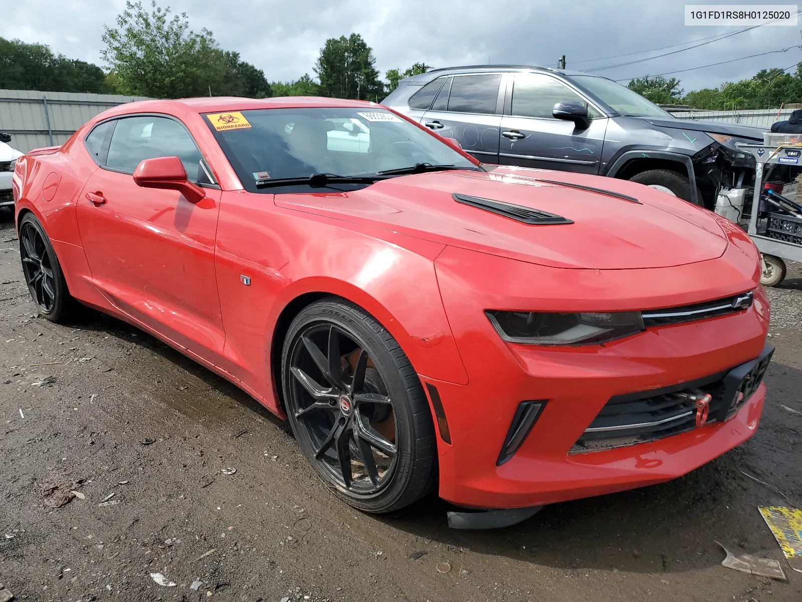 1G1FD1RS8H0125020 2017 Chevrolet Camaro Lt