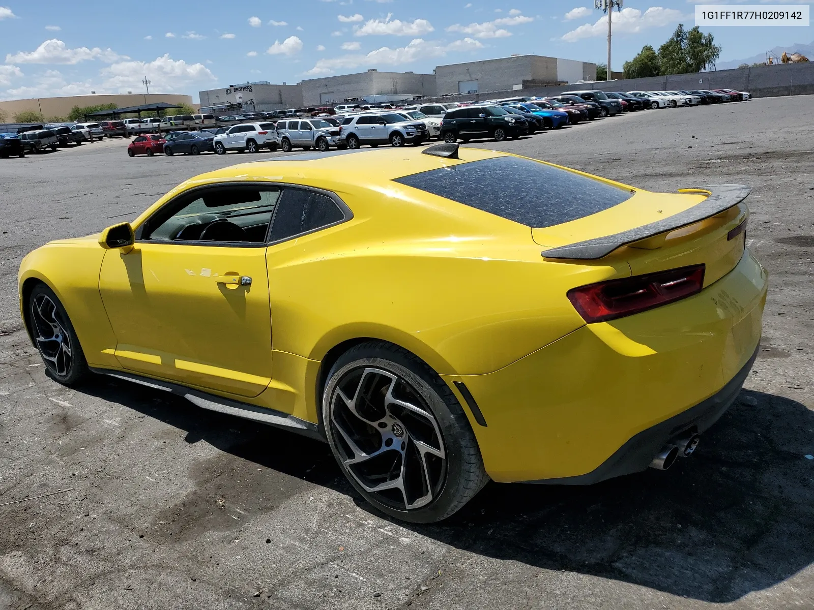 2017 Chevrolet Camaro Ss VIN: 1G1FF1R77H0209142 Lot: 66769384