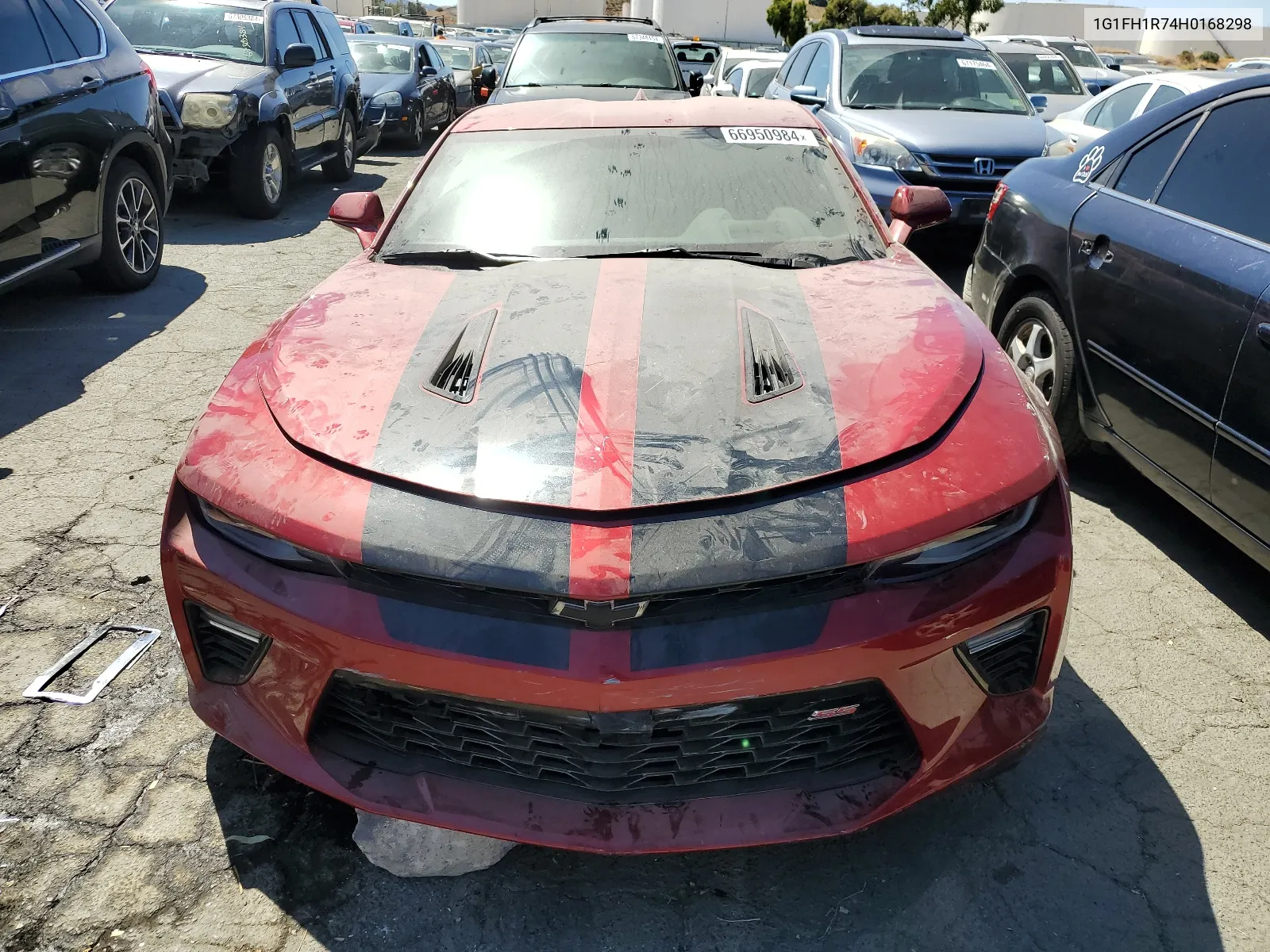 1G1FH1R74H0168298 2017 Chevrolet Camaro Ss