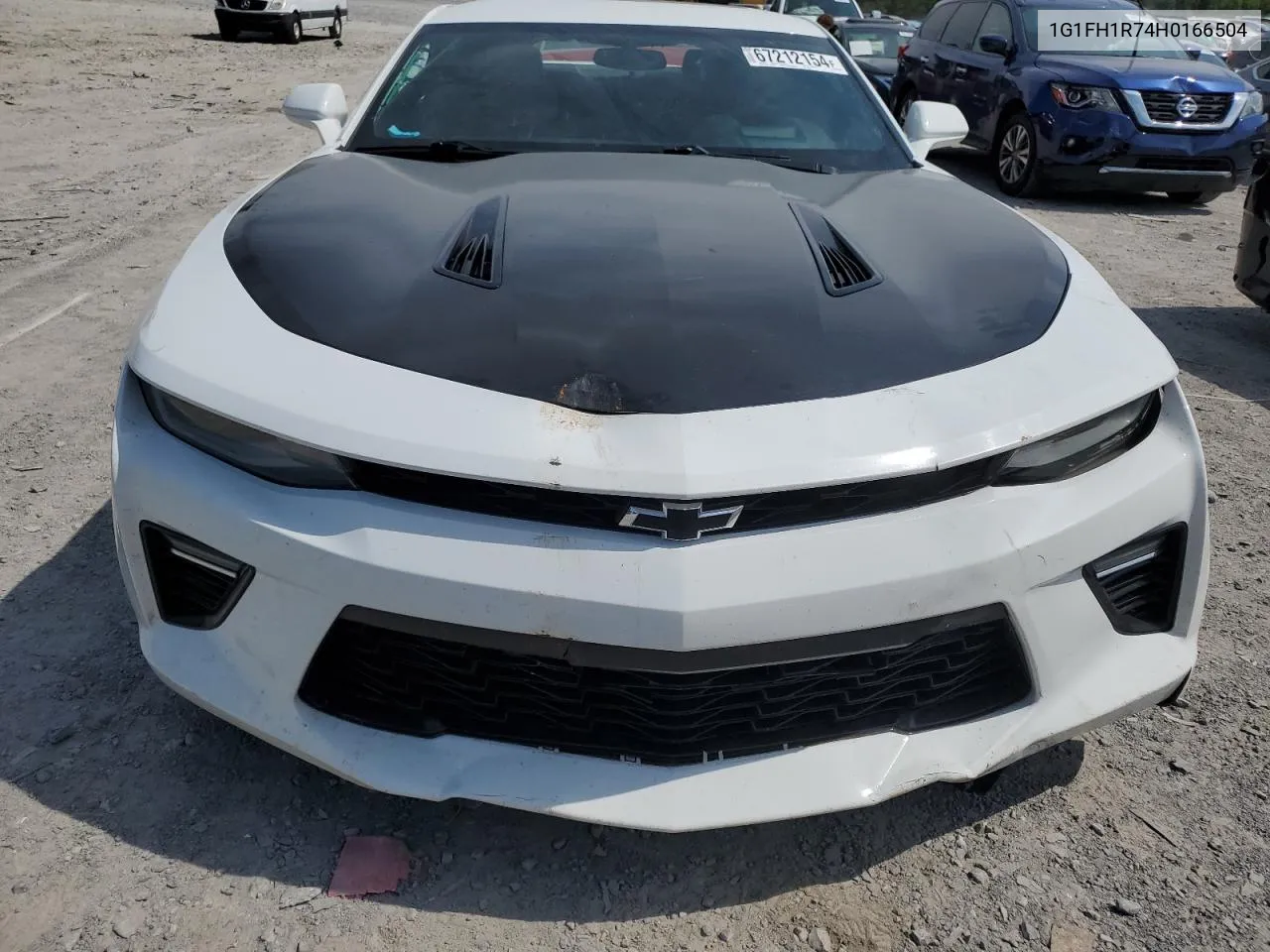 2017 Chevrolet Camaro Ss VIN: 1G1FH1R74H0166504 Lot: 67212154