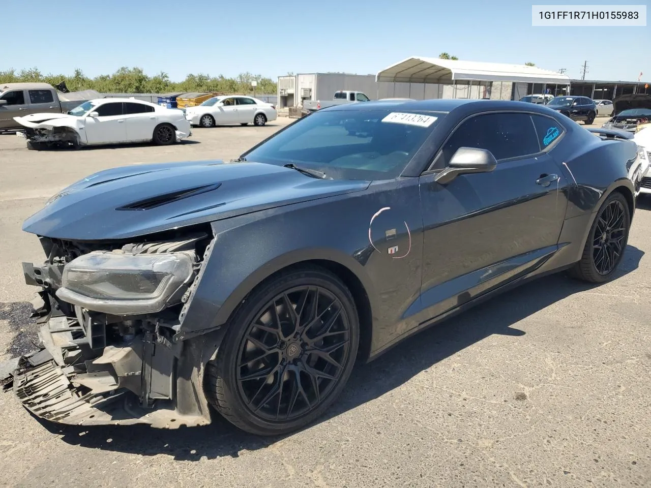 1G1FF1R71H0155983 2017 Chevrolet Camaro Ss