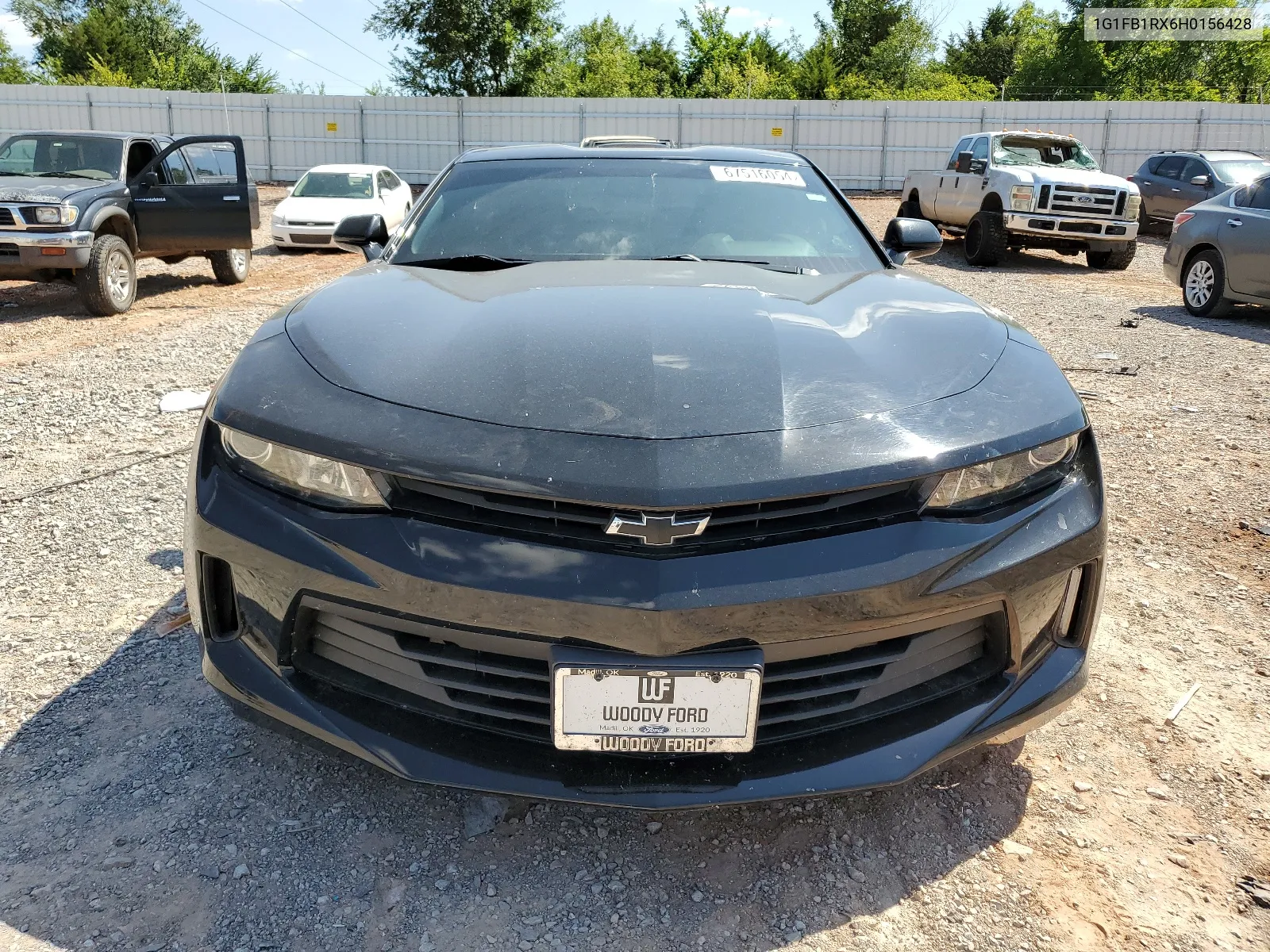 2017 Chevrolet Camaro Lt VIN: 1G1FB1RX6H0156428 Lot: 67516054