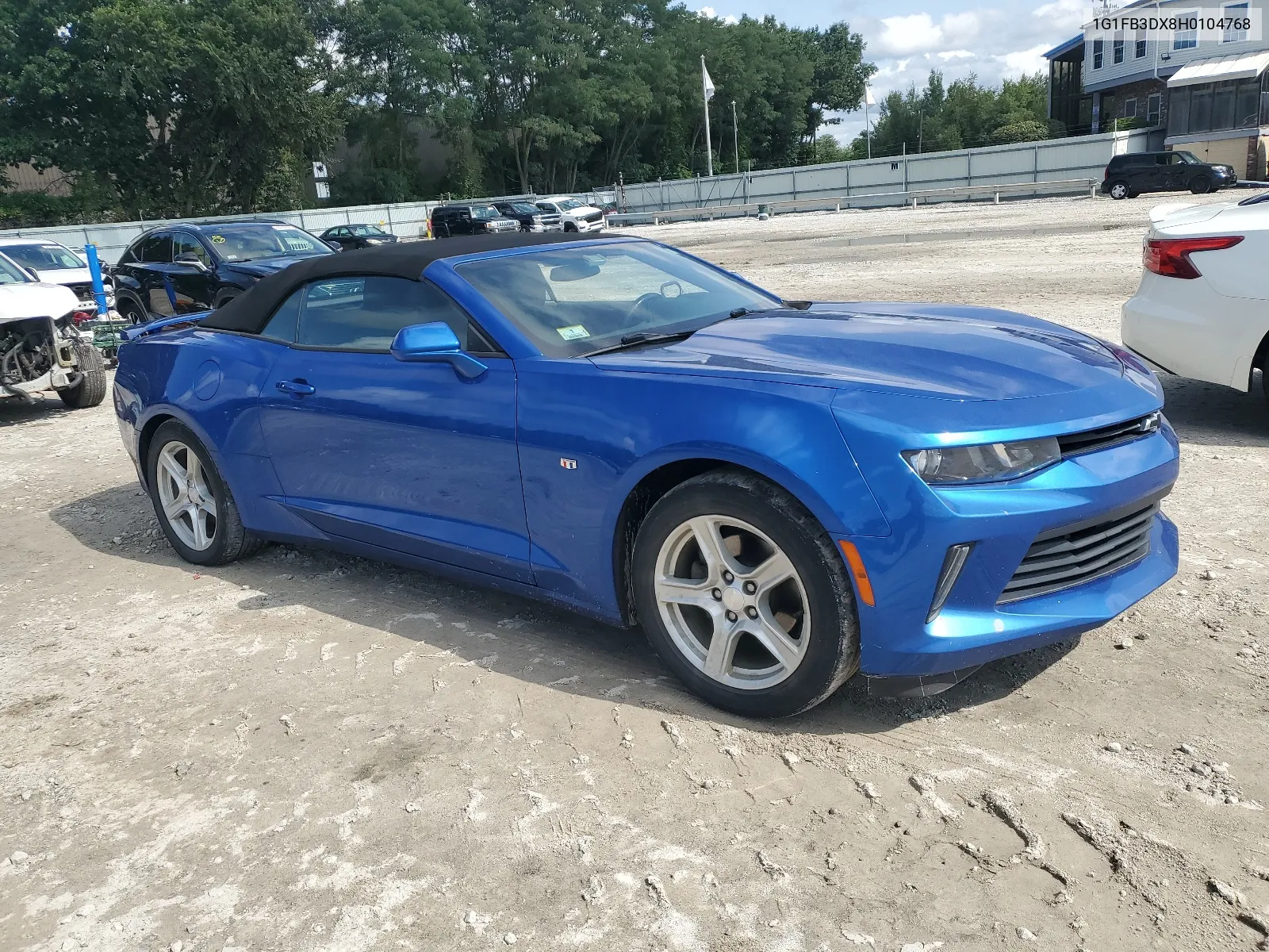 1G1FB3DX8H0104768 2017 Chevrolet Camaro Lt