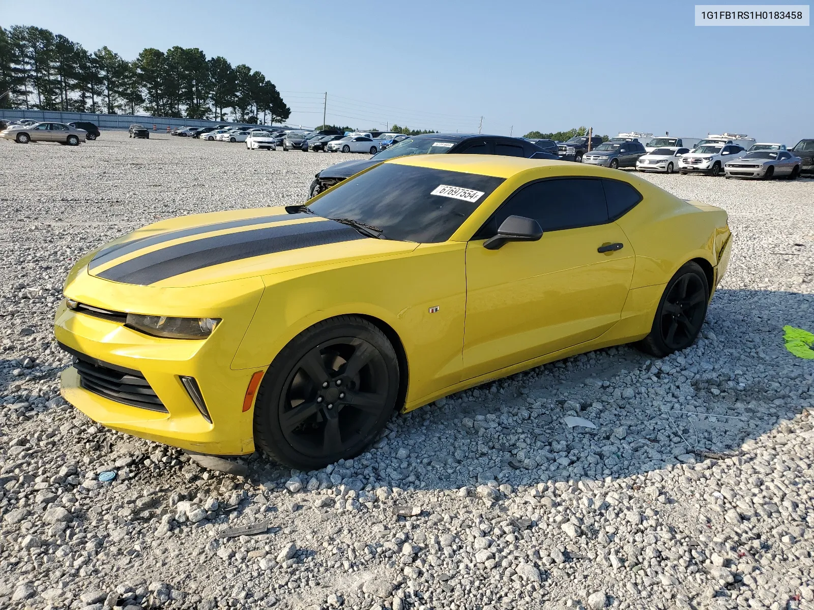 2017 Chevrolet Camaro Lt VIN: 1G1FB1RS1H0183458 Lot: 67697554