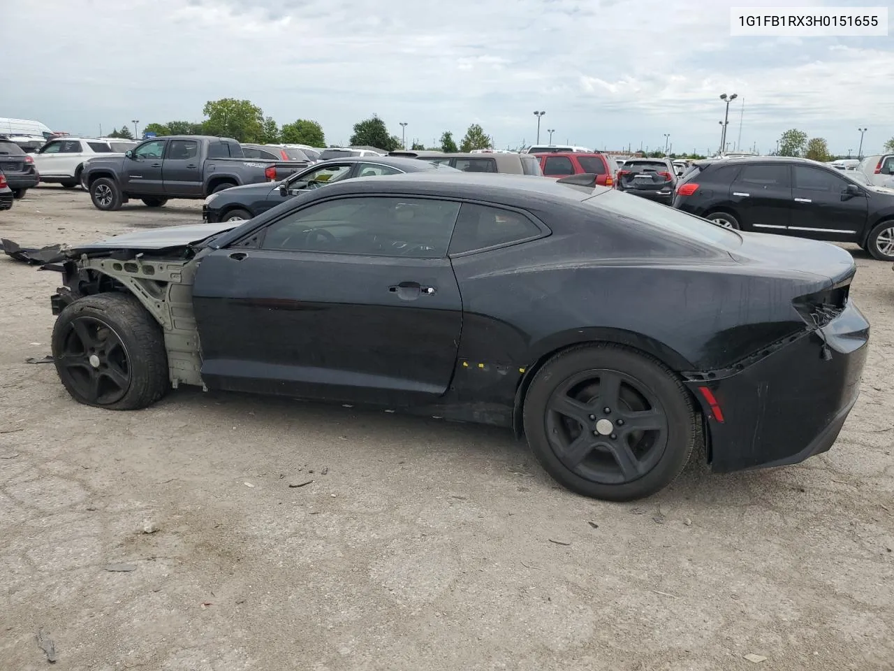 2017 Chevrolet Camaro Lt VIN: 1G1FB1RX3H0151655 Lot: 68011574