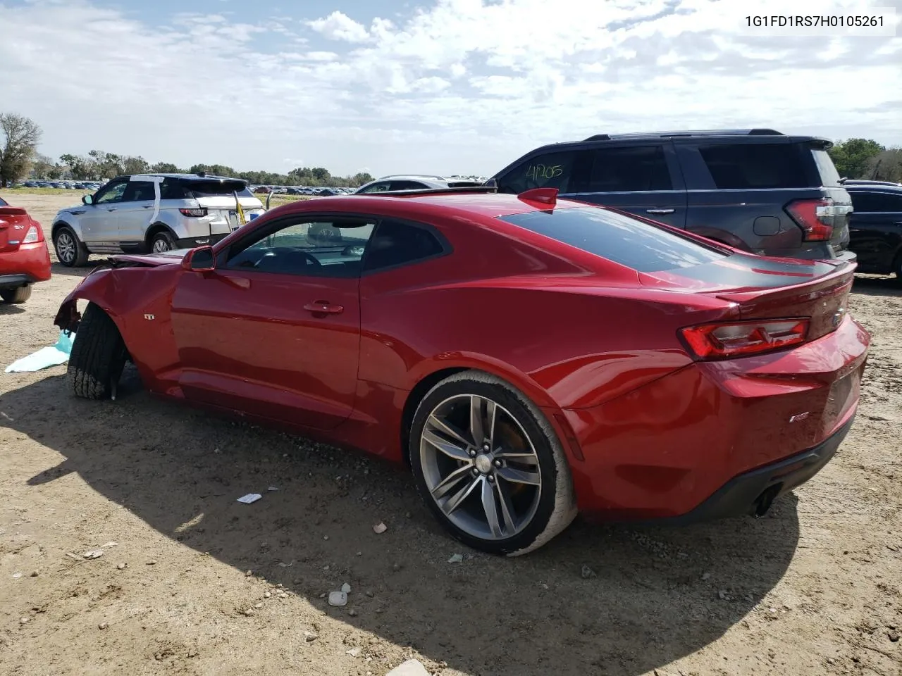 2017 Chevrolet Camaro Lt VIN: 1G1FD1RS7H0105261 Lot: 68645134