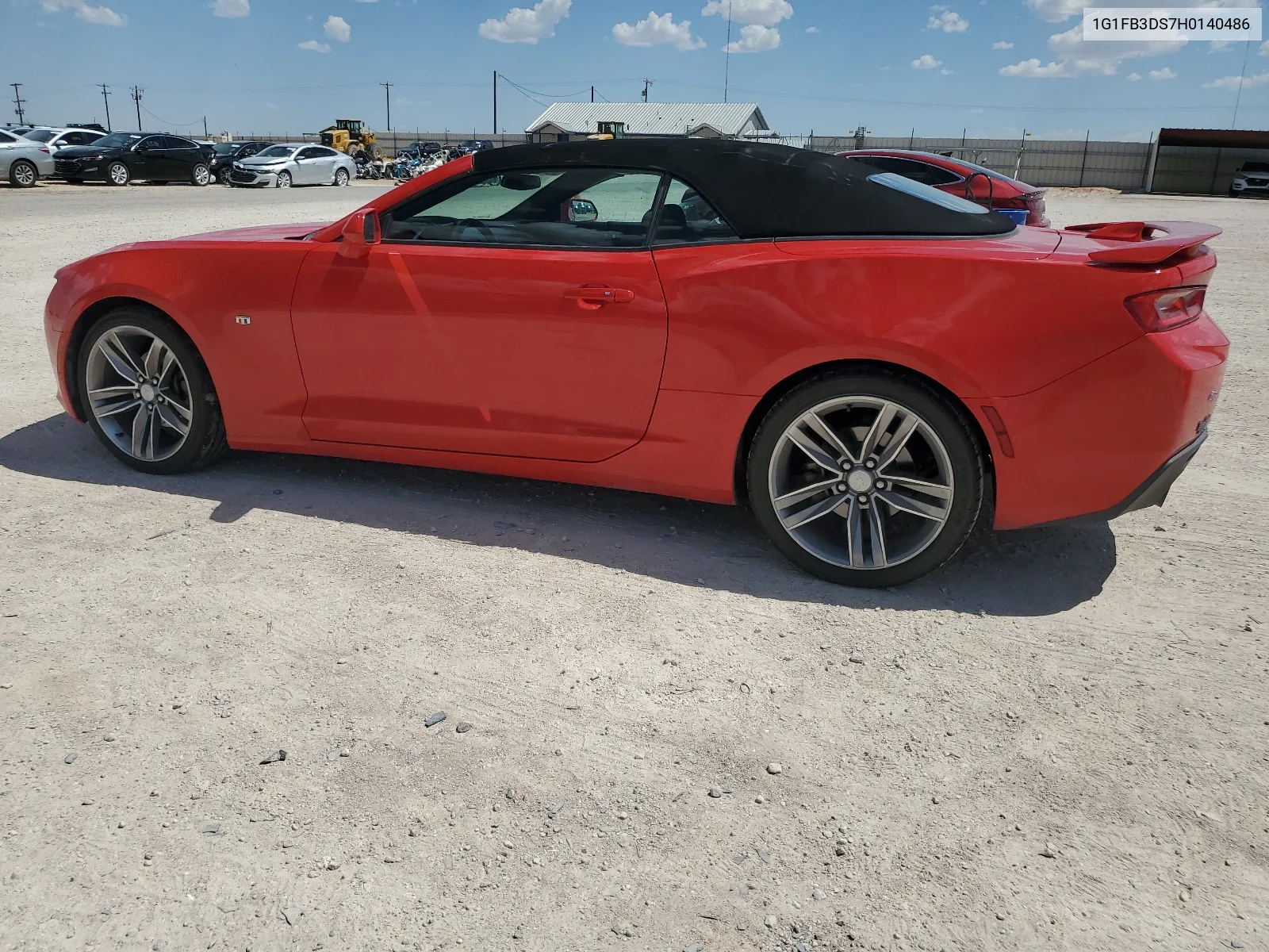 2017 Chevrolet Camaro Lt VIN: 1G1FB3DS7H0140486 Lot: 68647984