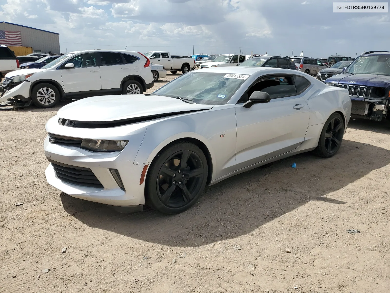 2017 Chevrolet Camaro Lt VIN: 1G1FD1RS5H0139778 Lot: 68815554