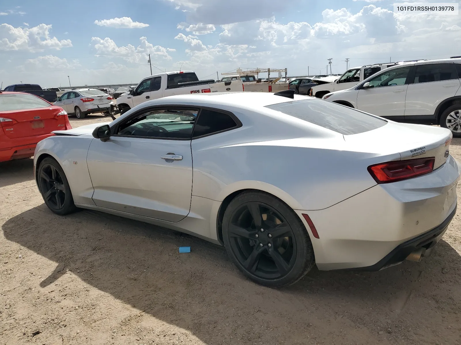 2017 Chevrolet Camaro Lt VIN: 1G1FD1RS5H0139778 Lot: 68815554