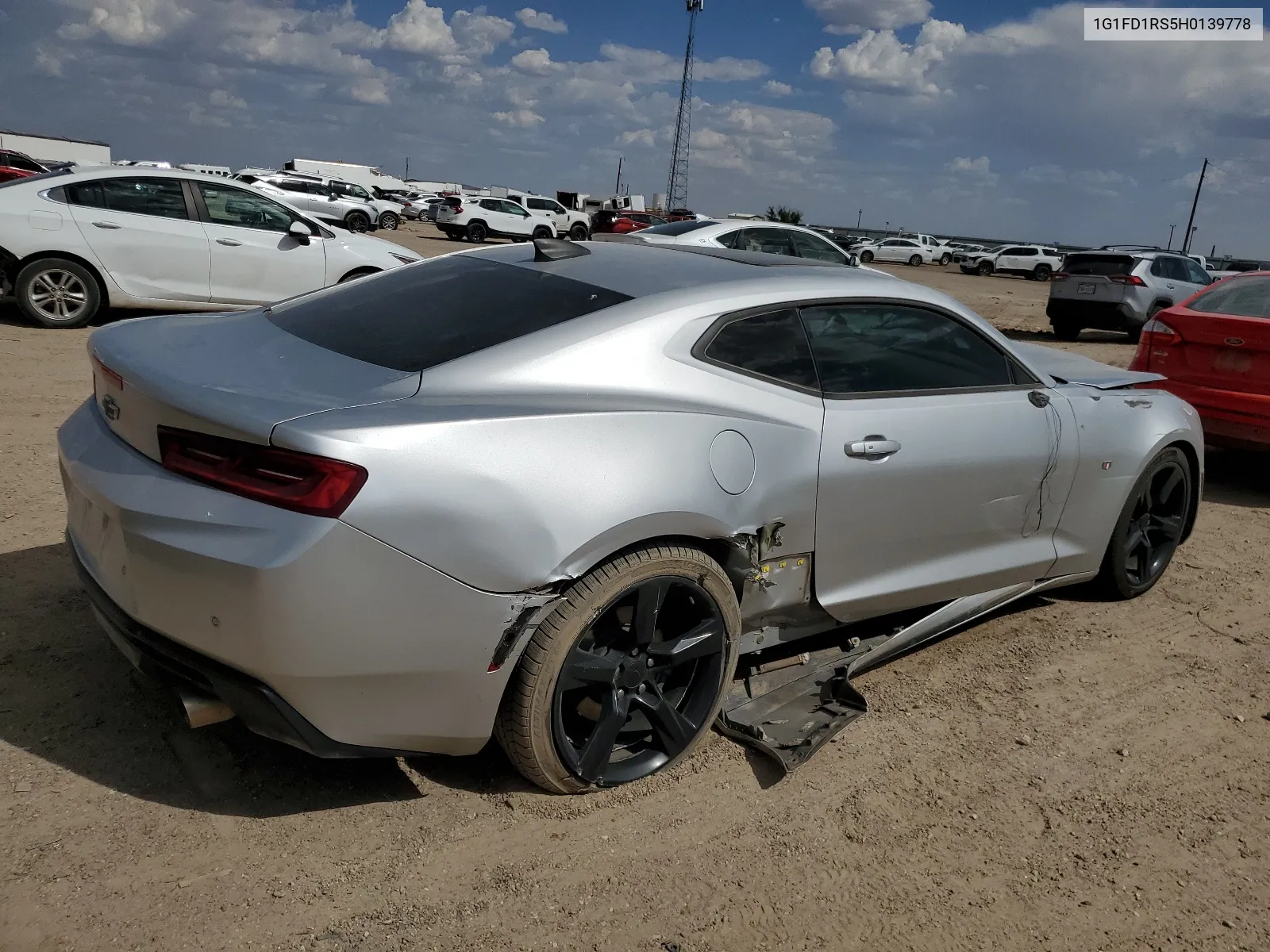 2017 Chevrolet Camaro Lt VIN: 1G1FD1RS5H0139778 Lot: 68815554