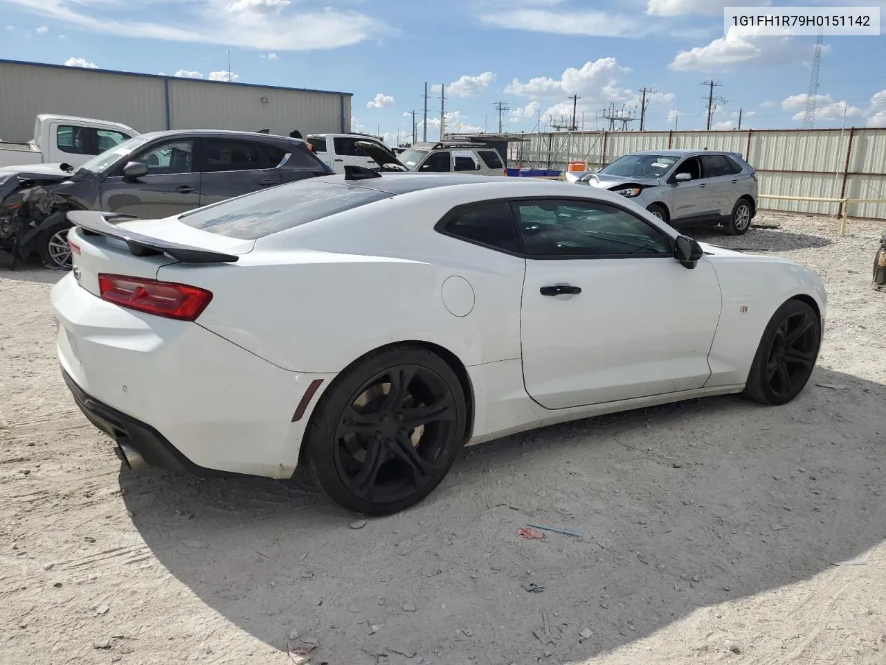 2017 Chevrolet Camaro Ss VIN: 1G1FH1R79H0151142 Lot: 69274104