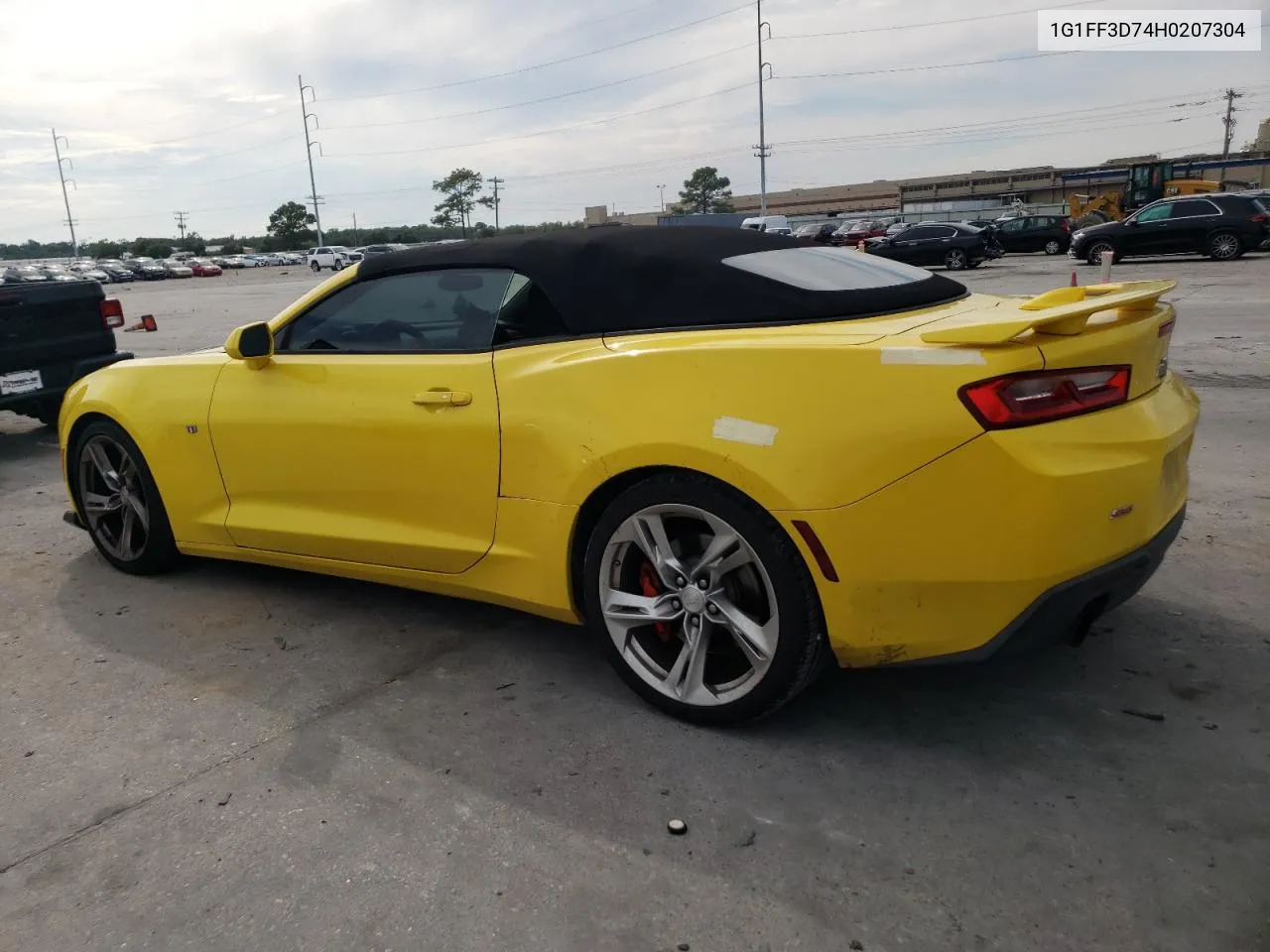 1G1FF3D74H0207304 2017 Chevrolet Camaro Ss