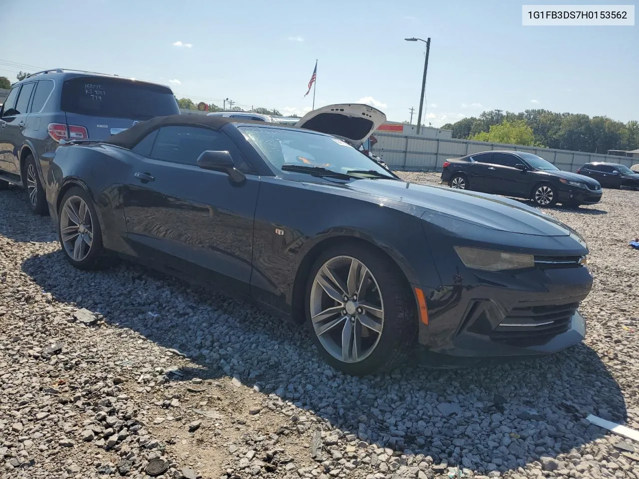 2017 Chevrolet Camaro Lt VIN: 1G1FB3DS7H0153562 Lot: 69431204