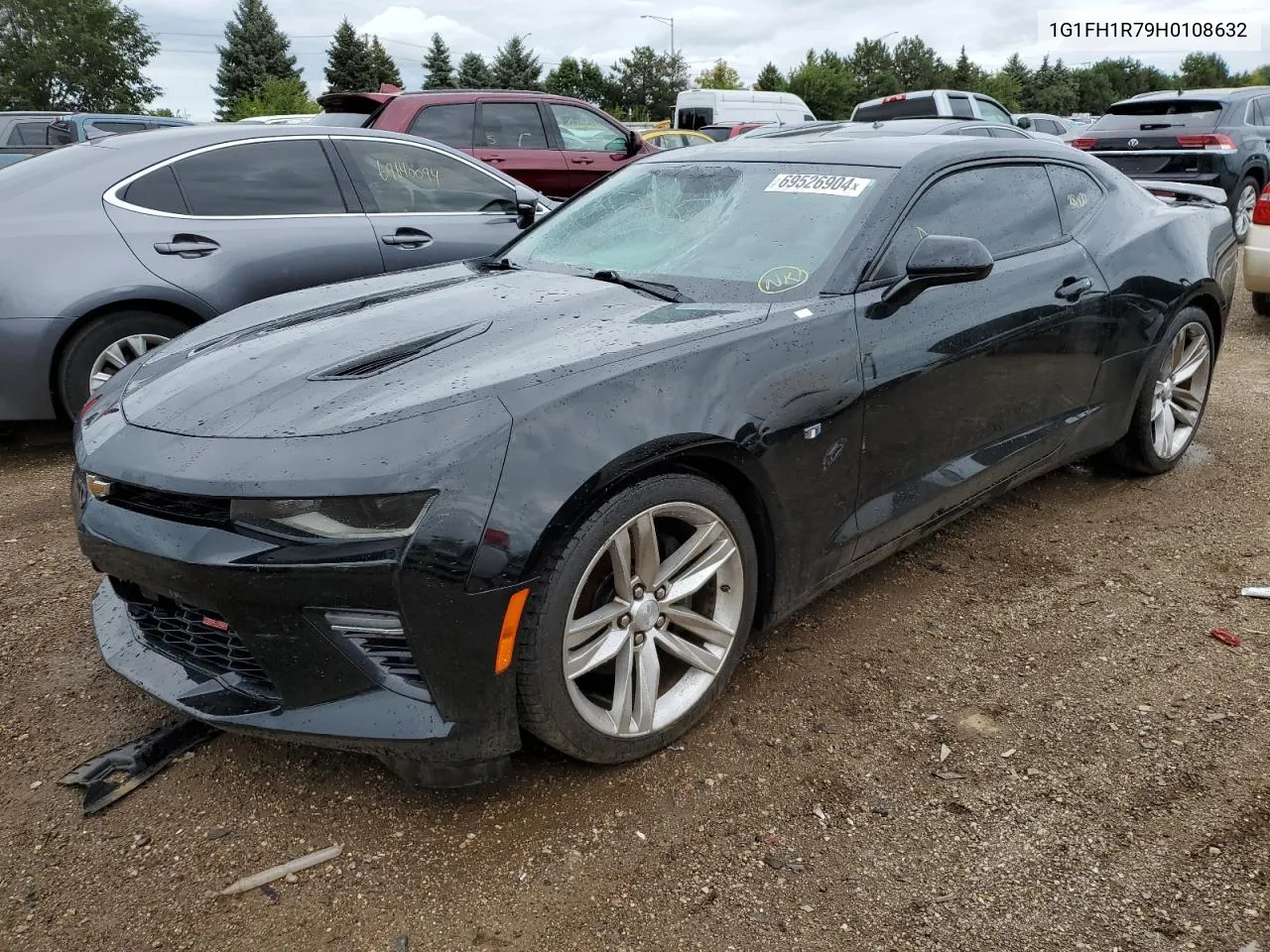 2017 Chevrolet Camaro Ss VIN: 1G1FH1R79H0108632 Lot: 69526904