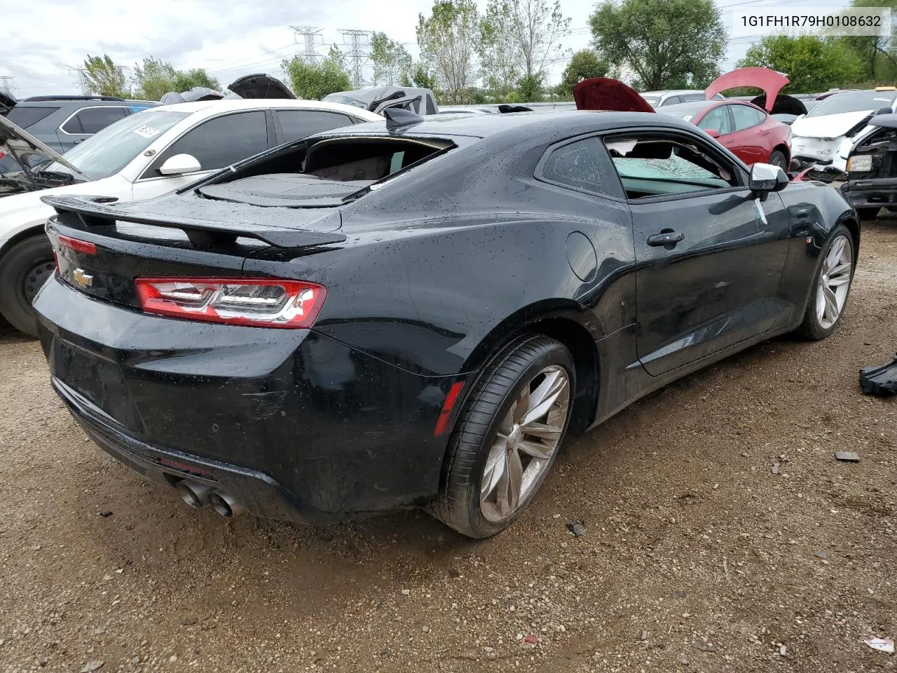 2017 Chevrolet Camaro Ss VIN: 1G1FH1R79H0108632 Lot: 69526904