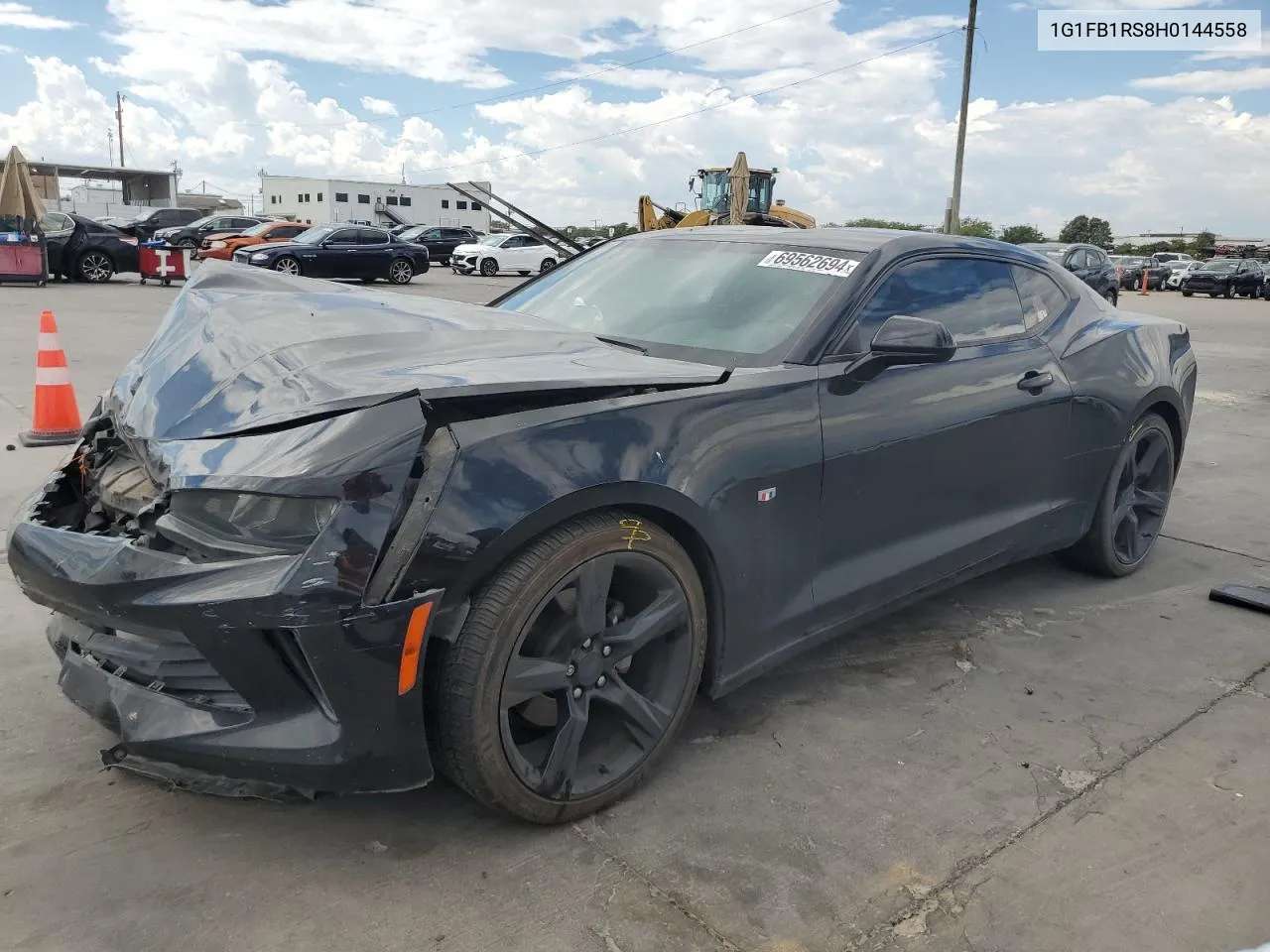 2017 Chevrolet Camaro Lt VIN: 1G1FB1RS8H0144558 Lot: 69562694